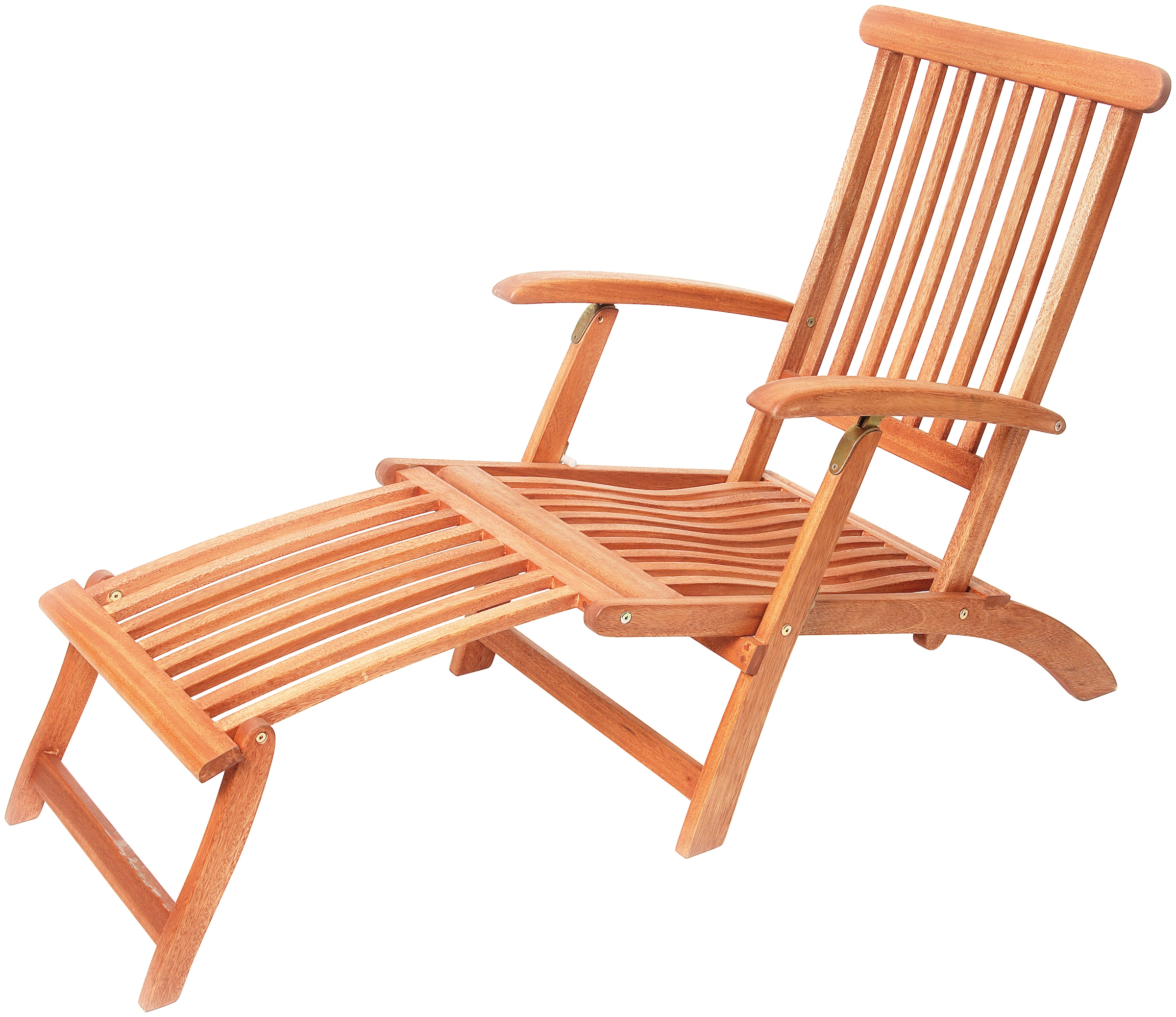 Merxx Deckchair aus Eukalyptusholz