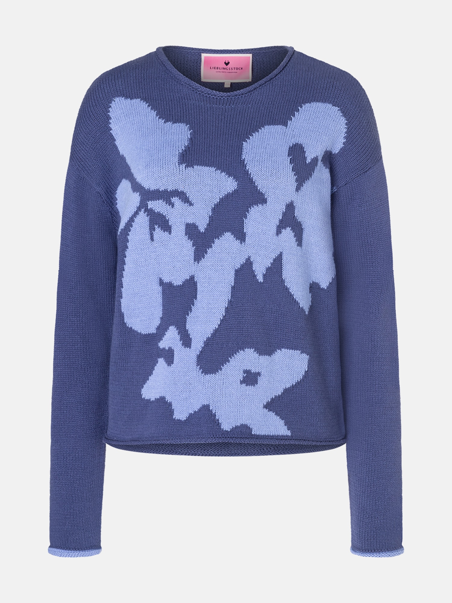 Lieblingsstück Strickpullover »SaraiL«, mit Blumenmuster