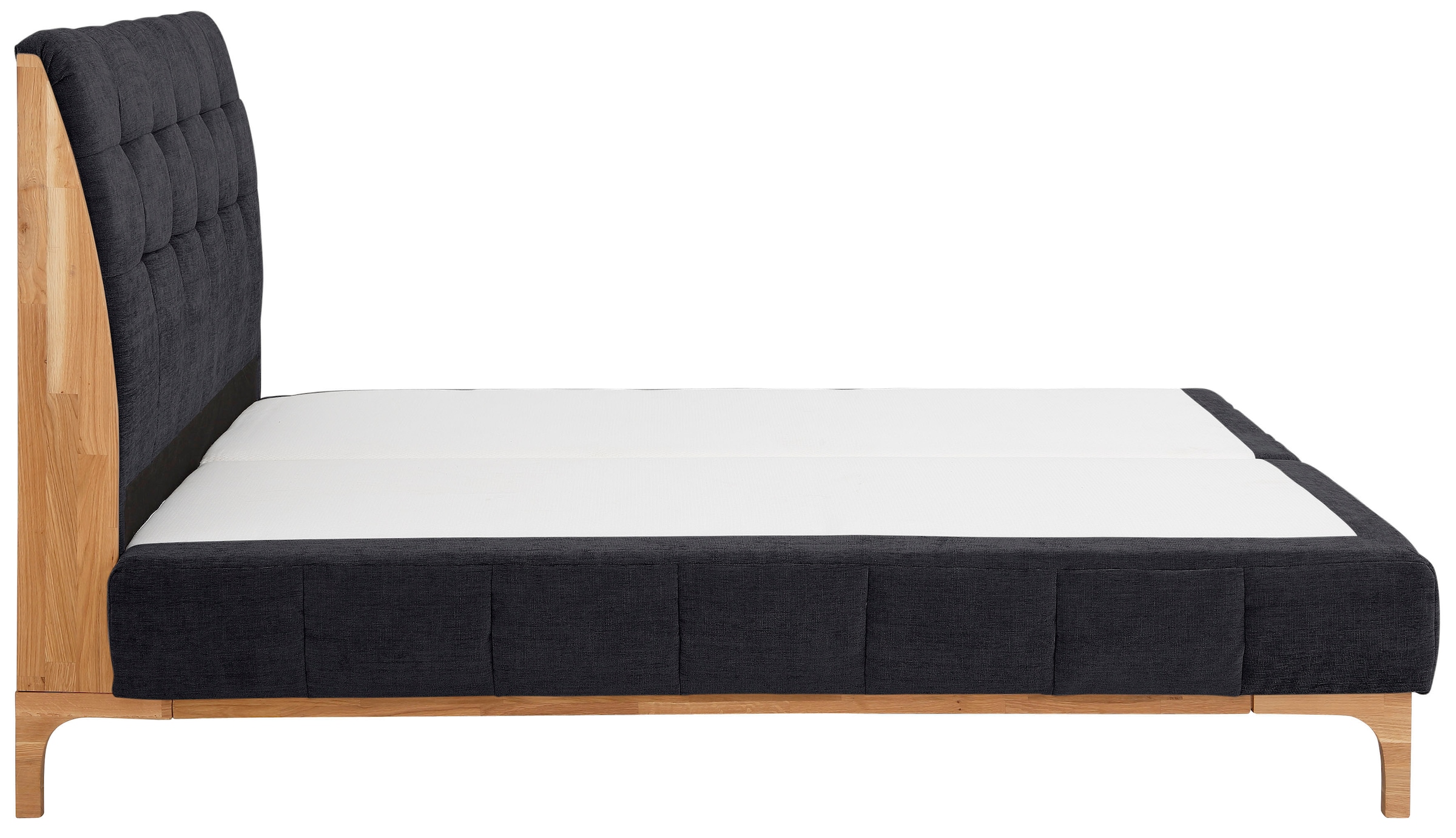 GOODproduct Boxspringbett »Jelle«, (5 St.), zertifizierte, recycelte Bezugsstoffe, verschiedene Ausführungen
