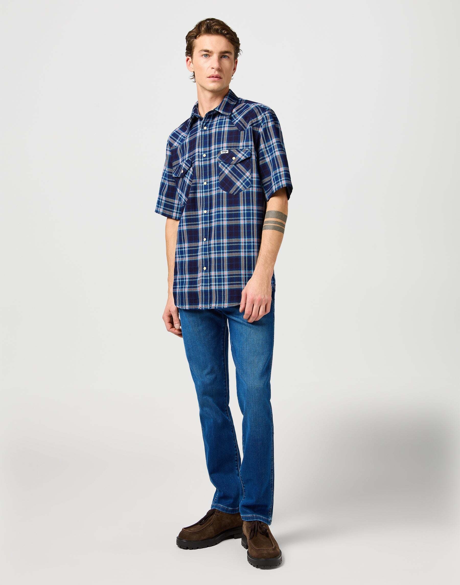 Wrangler Kurzarmhemd »WRANGLER Kurzarmhemd Ss Western Shirt«