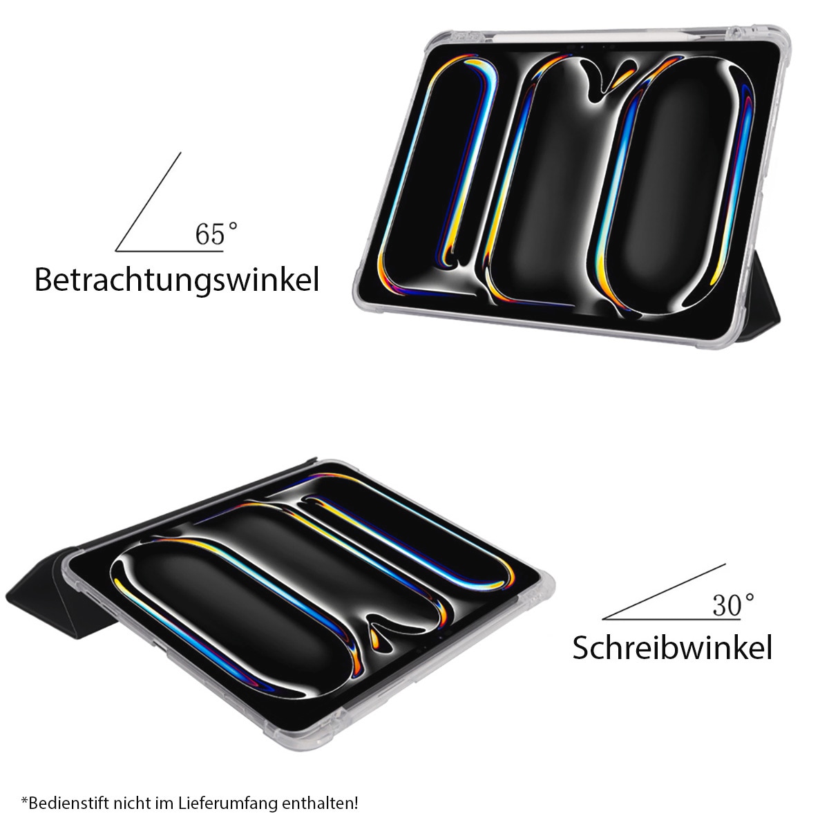 PEDEA Tablet-Hülle »Folio Trifold Case für Apple iPad Pro 11 (M4 24)«, Backcover, Schutzhülle, Tabletschutzhülle, Case, Schutzcase, stossfest