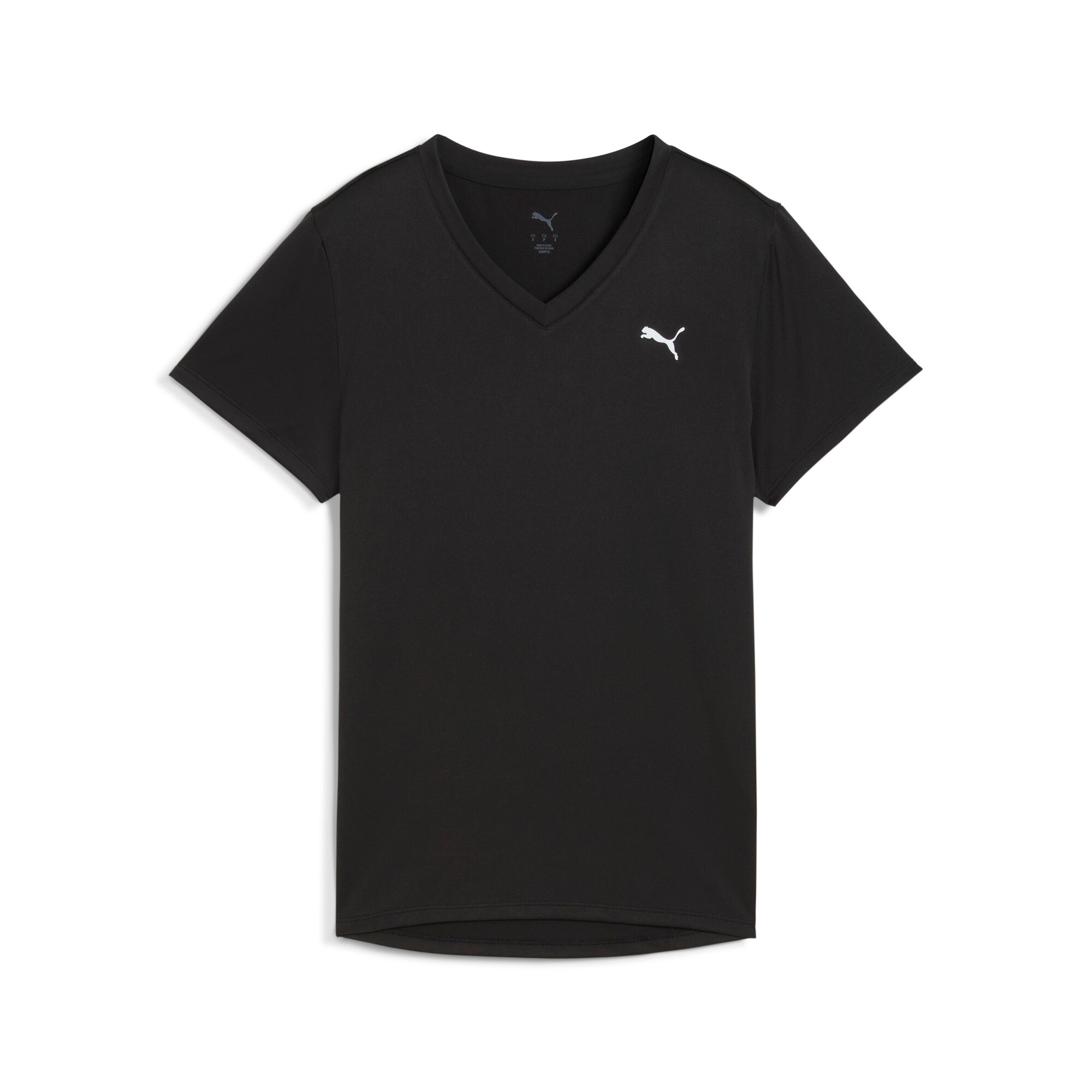 PUMA Trainingsshirt »W TAD ESSENTIAL VNECK TEE«