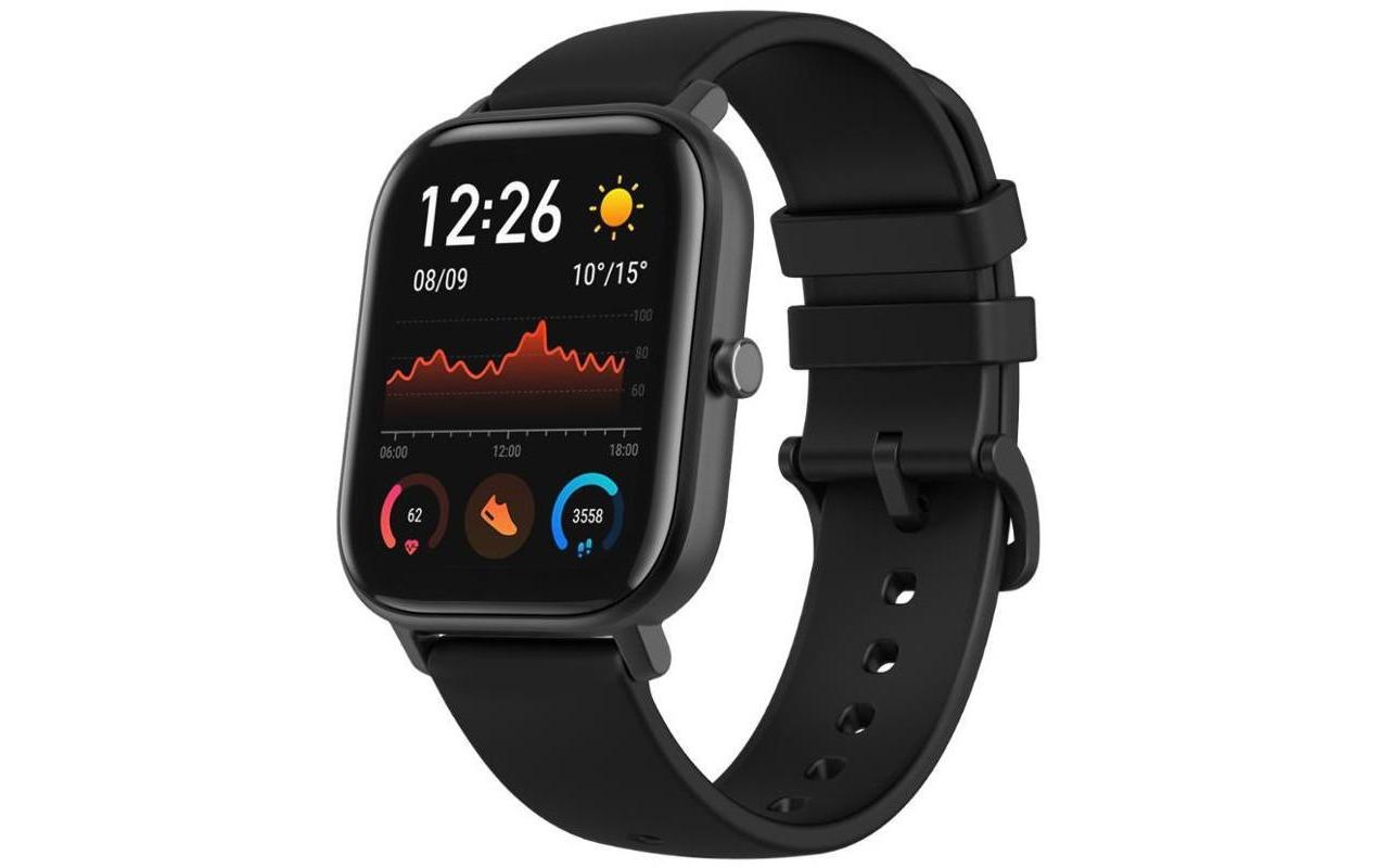Xiaomi Smartwatch »Amazfit GTS Schwarz«, (4,2 cm / 1,65 Zoll), Amazfit OS