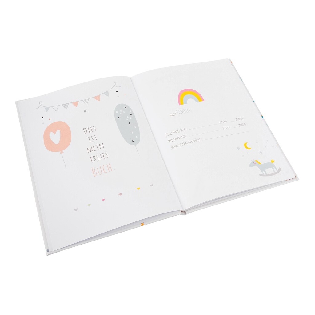 Goldfarbenbuch Tagebuch »Babytagebuch Hello Sunshin«