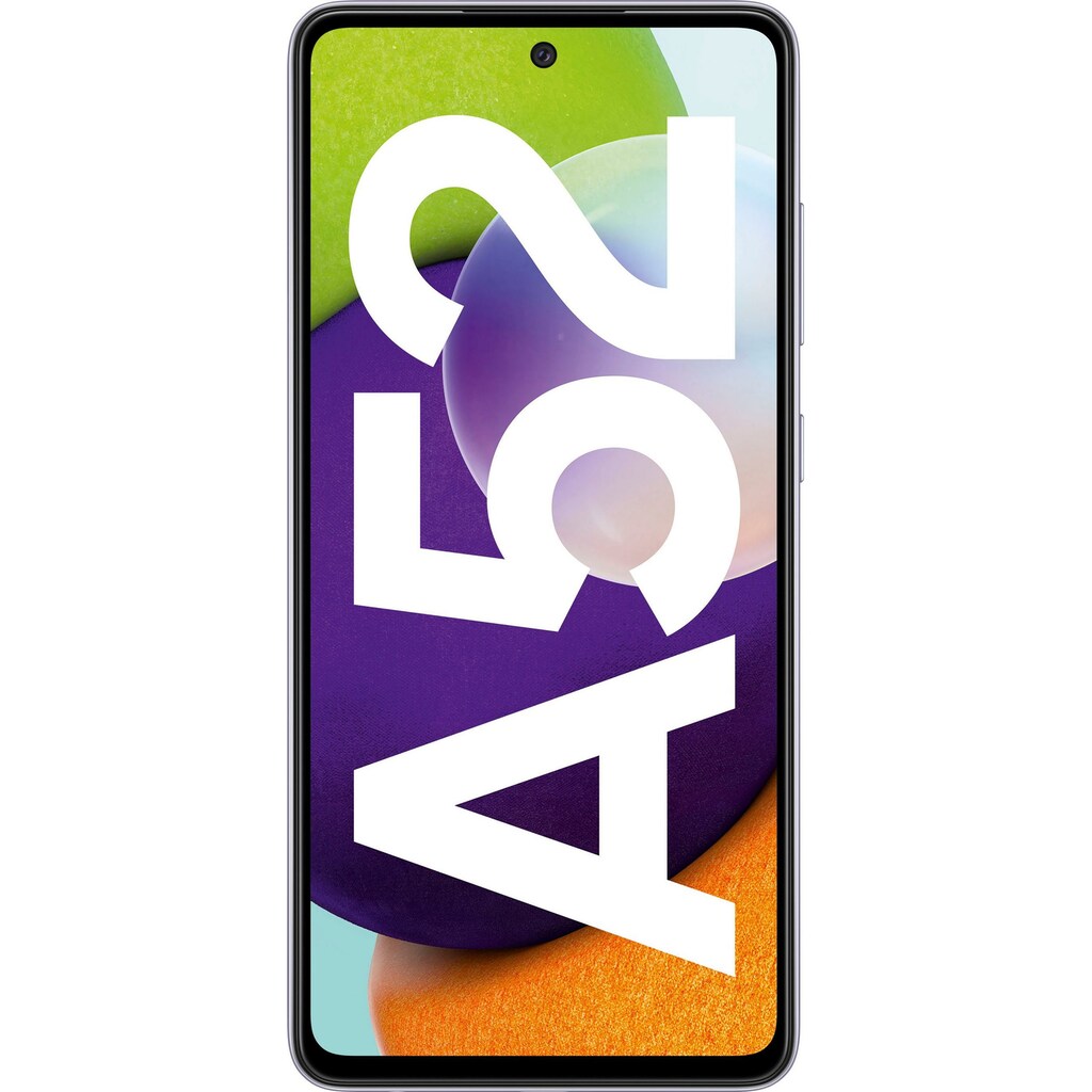 Samsung Smartphone »Galaxy-A52«, violett, 16,4 cm/6,5 Zoll, 128 GB Speicherplatz, 64 MP Kamera