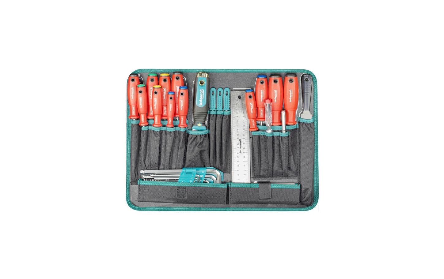 Werkzeugkoffer »Technocraft Pro Wood«, (126 St.)