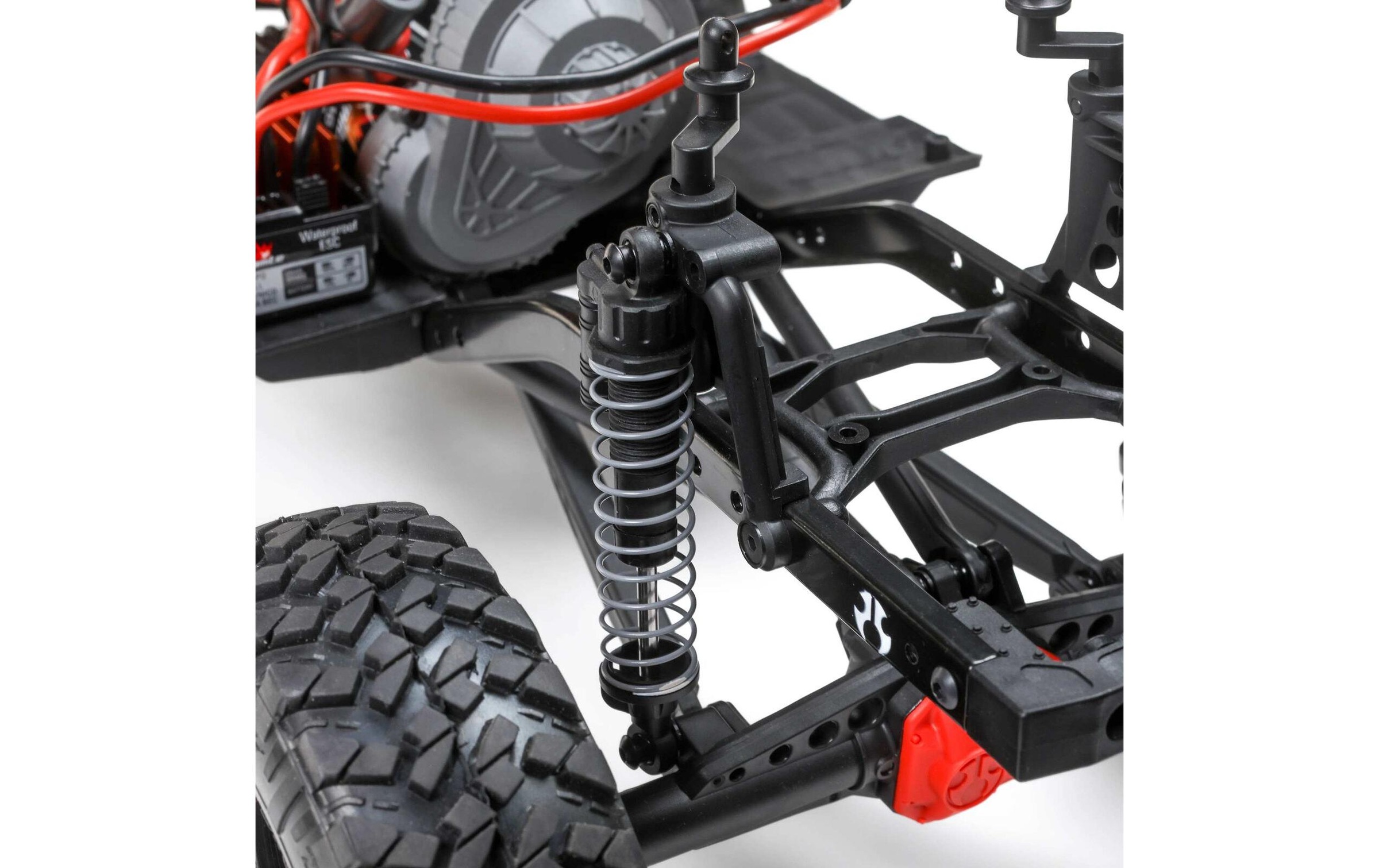RC-Buggy »Axial SCX10 II Deadbolt, Blau ARTR,«, Lackiert