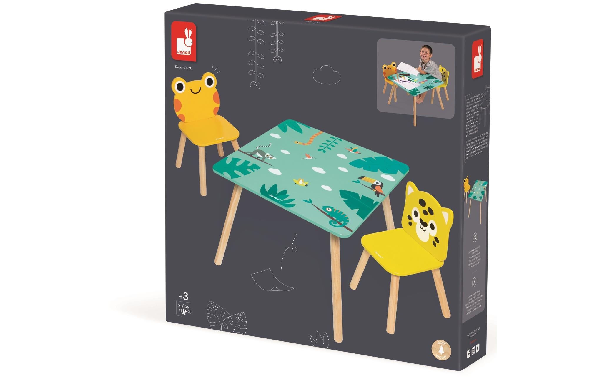 Janod Kindersitzgruppe »Möbelset Tropical«