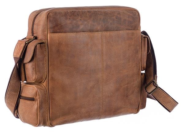 GreenLand Nature Messenger Bag »Montenegro«, aus echtem Leder mit  praktischen Vortaschen online shoppen | Jelmoli-Versand