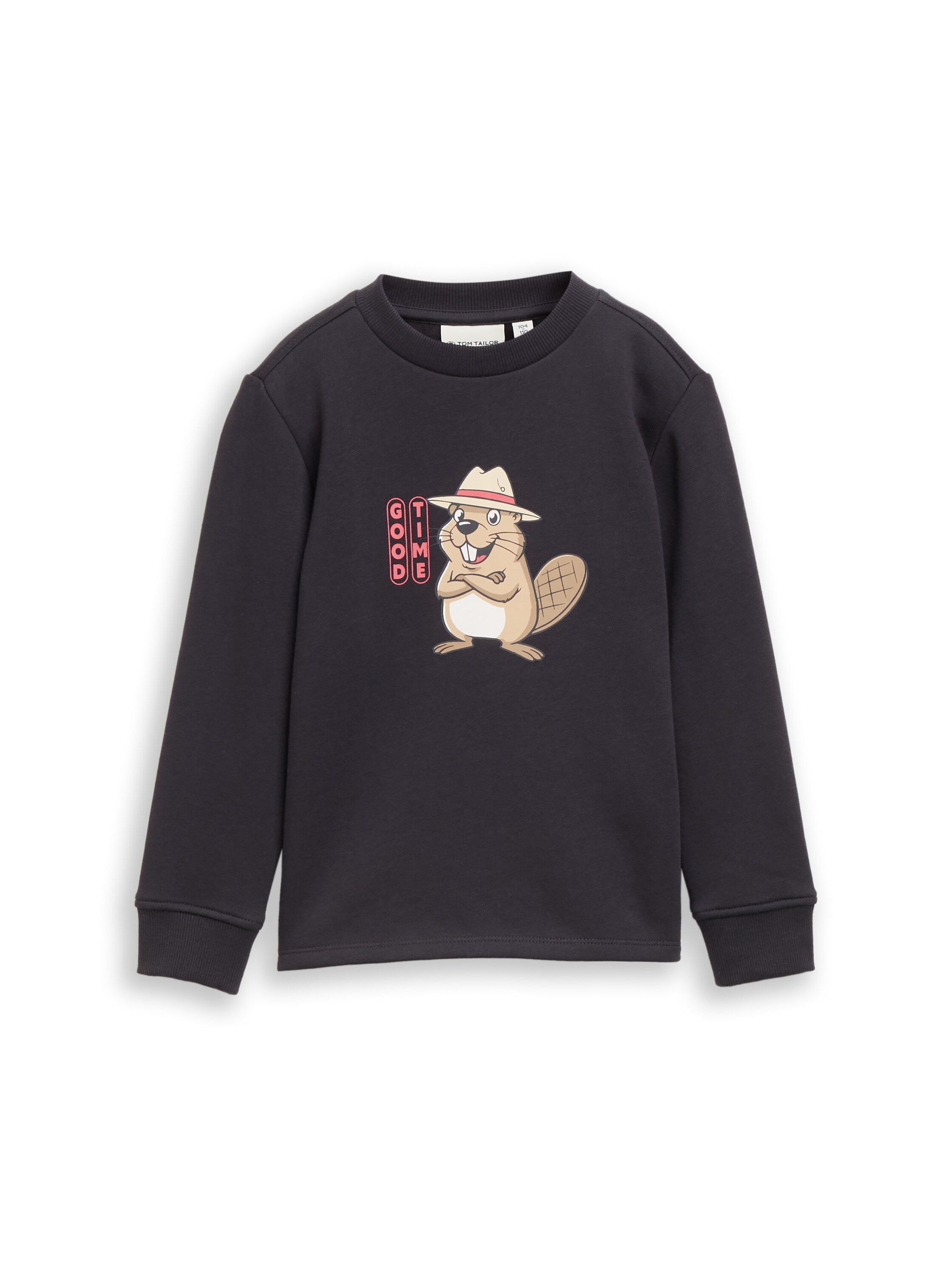 TOM TAILOR Sweater, mit Frontprint / Rundhals / für Kids