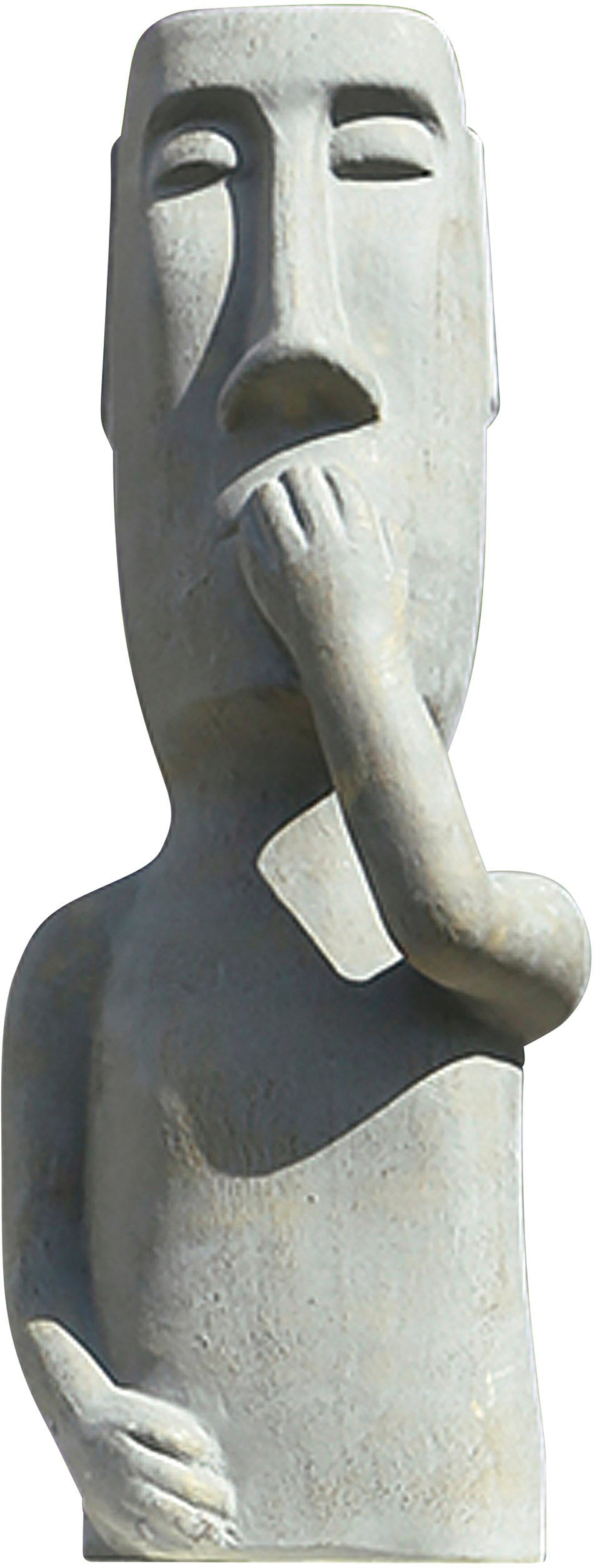 Jelmoli-Versand Dekofigur »Skulptur Keramik, Wohnzimmer Höhe aus Dekoobjekt, | GILDE Nichts kaufen online cm, 65 sagen«,