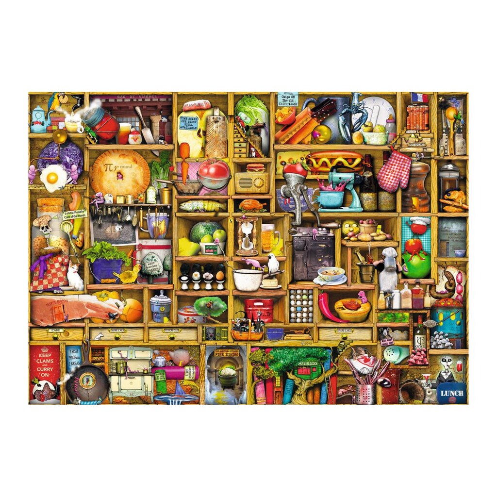 Ravensburger Puzzle »Kurioses Küchenregal«
