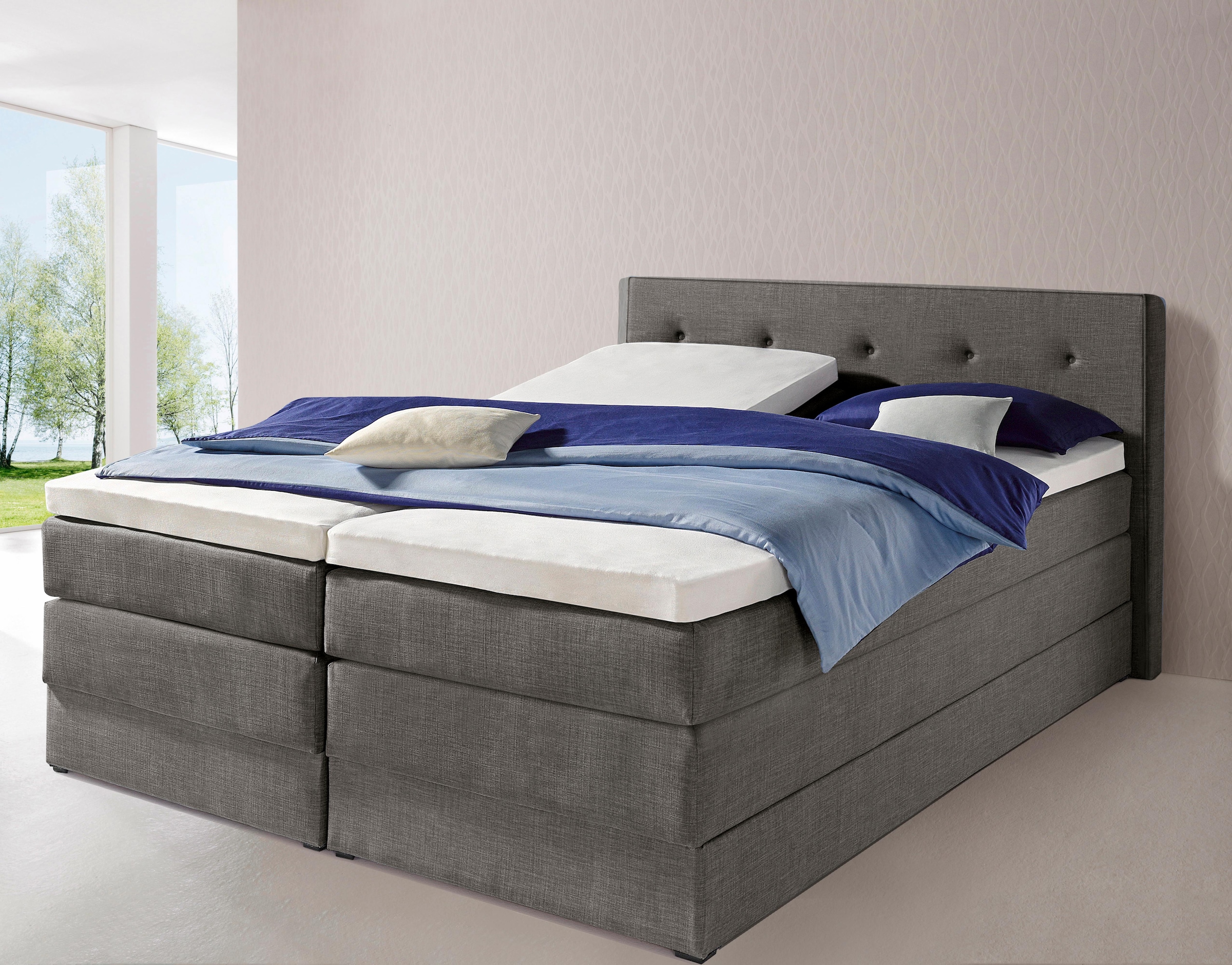 hapo Boxspringbett mit Bettkasten