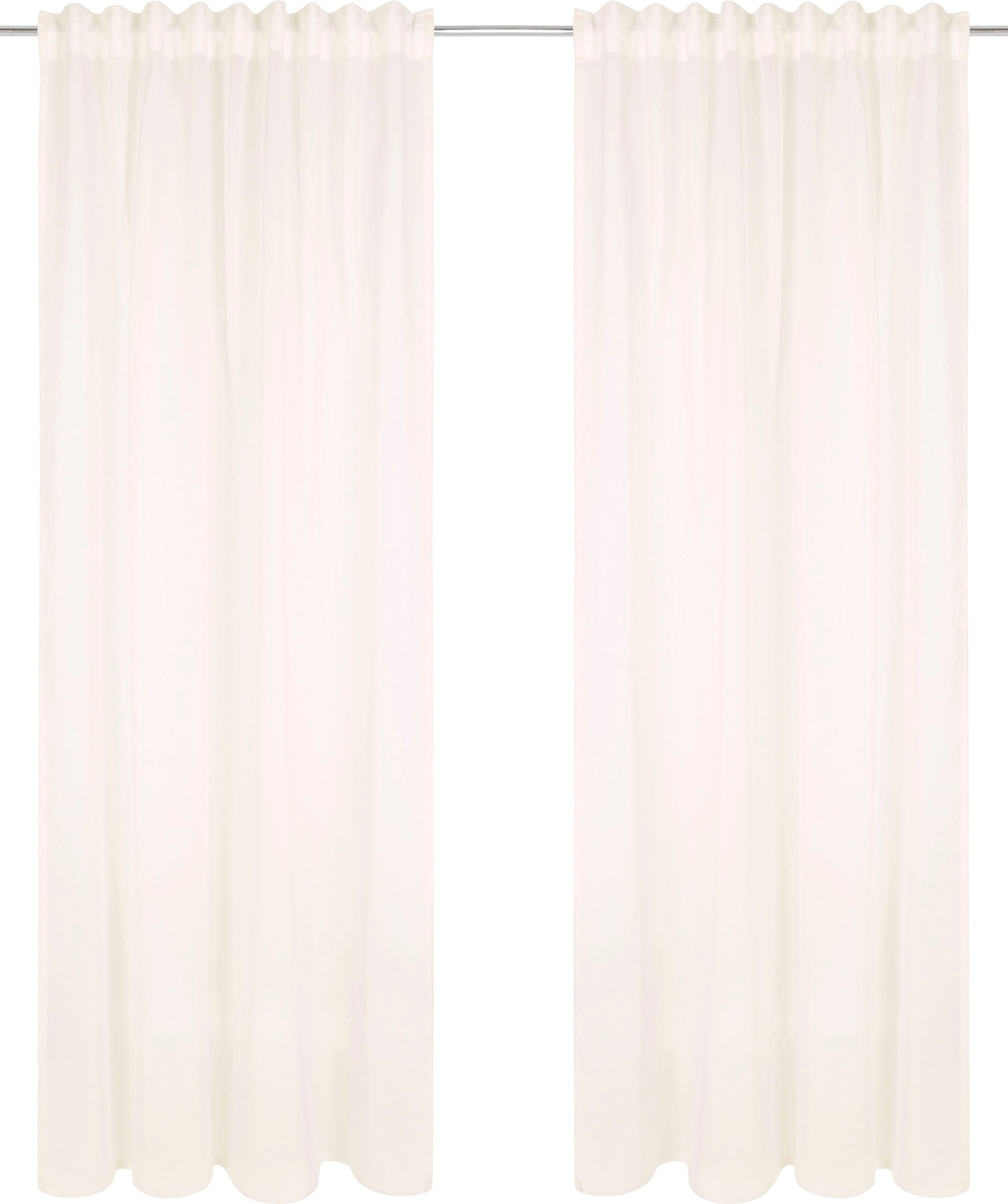 my home Gardine »Dolly«, (2 St.), gewebt, Polyester