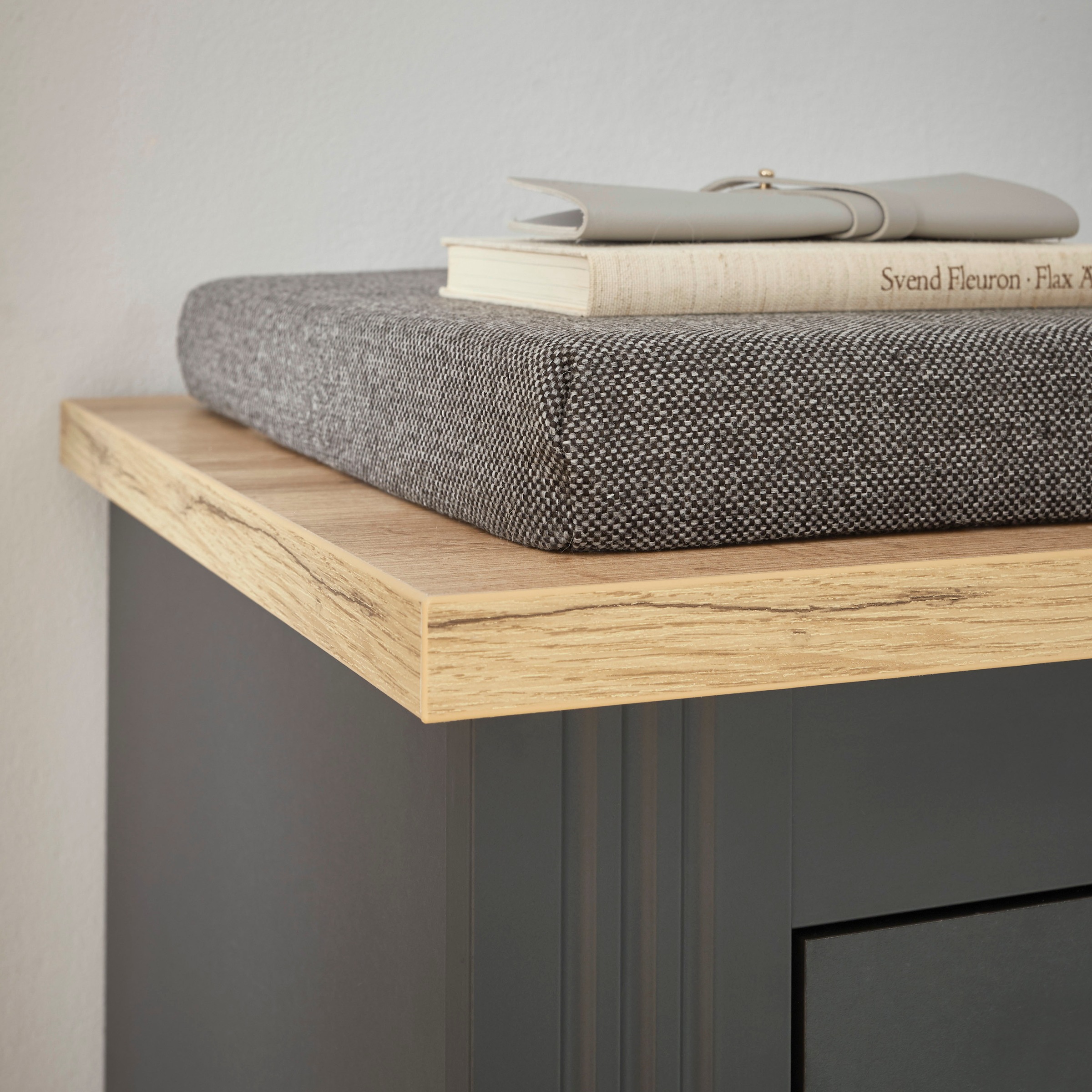 Home affaire Garderoben-Set »WESTMINSTER TOPSELLER!«, (3 St., Schuhbank, Paneel, Garderobenschrank), im romantischen Landhausstil