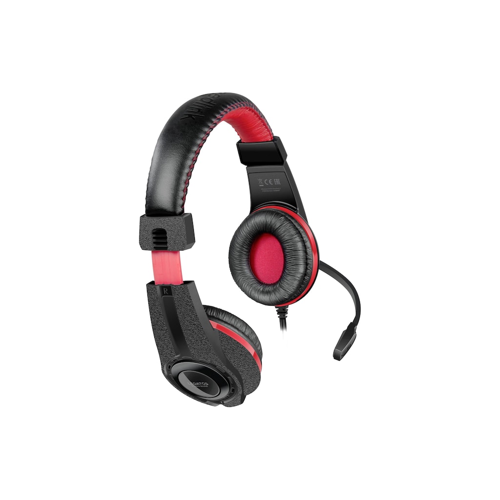 Speedlink Gaming-Headset »Legatos Stereo, PS4 Schwarz Rot«