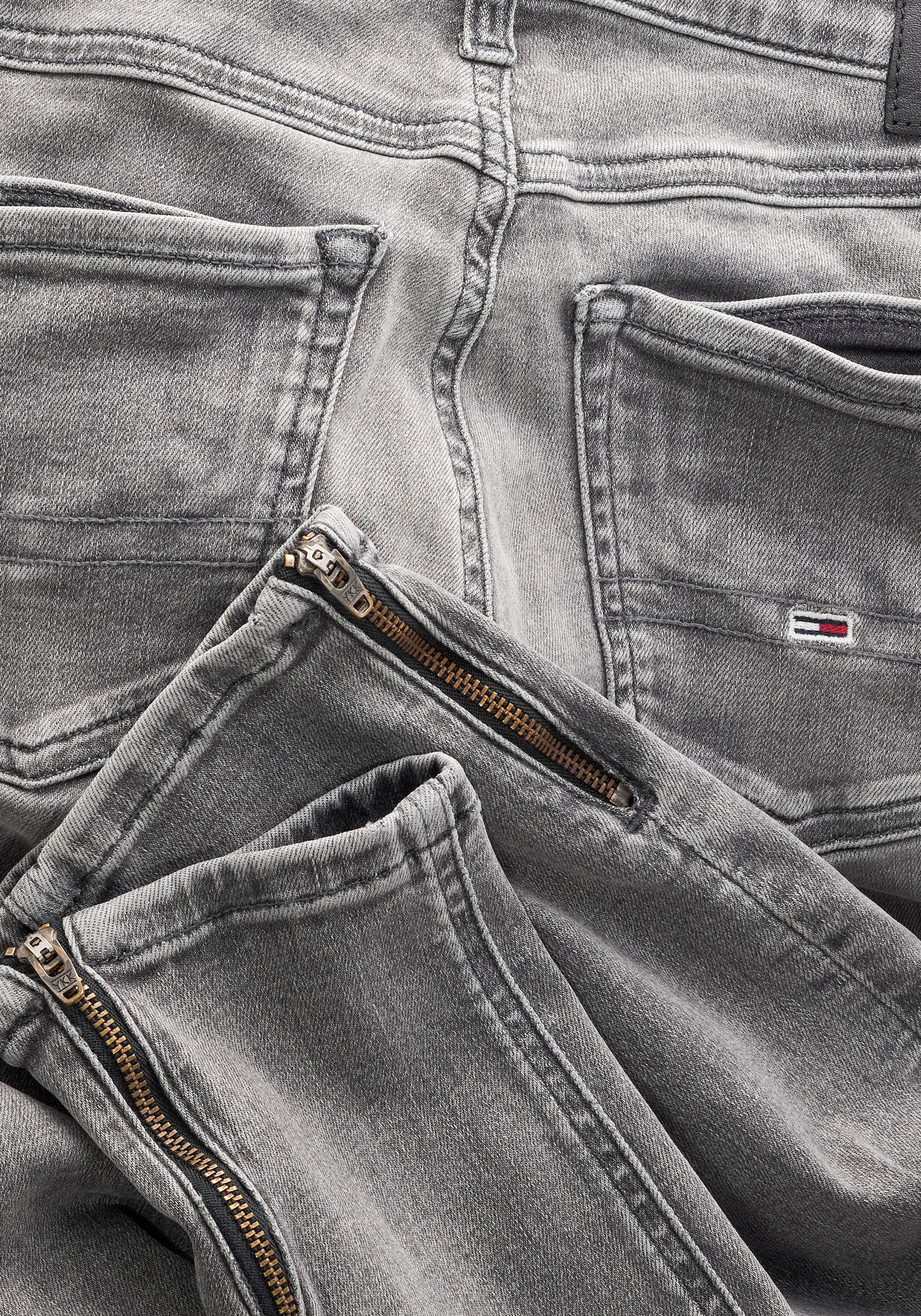 an Schweiz Jelmoli-Versand bestellen Skinny-fit-Jeans Münztasche gestickter der Jeans Tommy Flag online Tommy mit »Scarlett«, Jeans bei