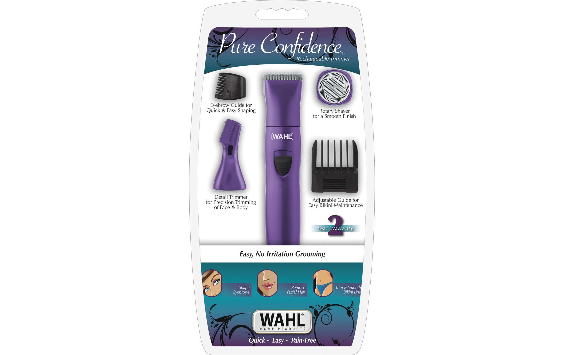 Wahl Elektrorasierer »Präzisionstrimmer BodyKit«, 2-fach verstellbarer Augenbrauenkamm (2 und 4 mm)