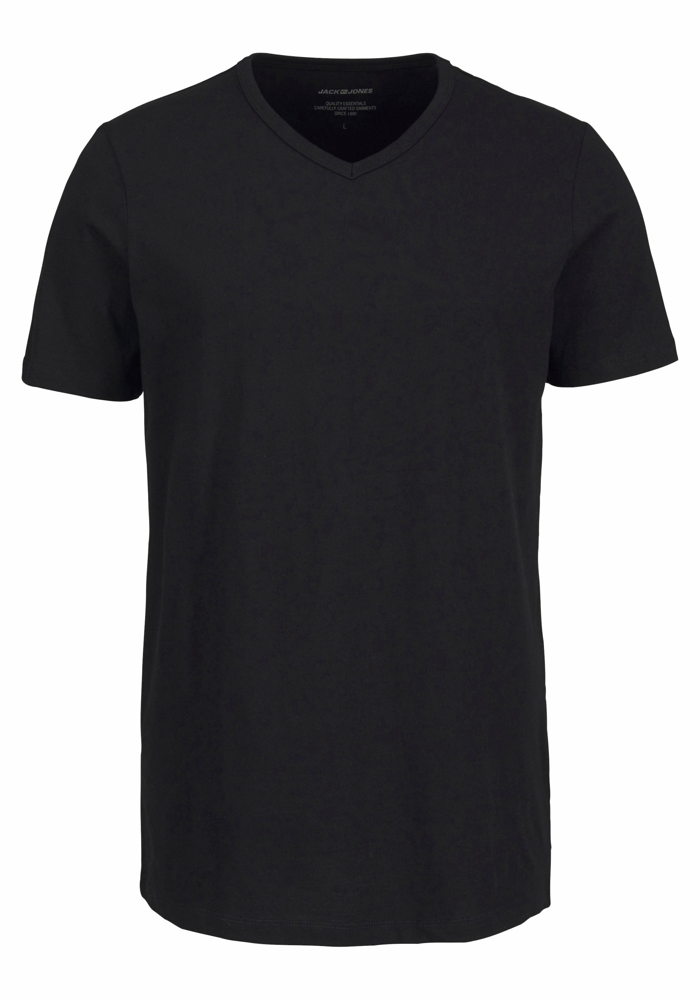 Jack & Jones T-Shirt »V-Neck«, (2er-Pack)