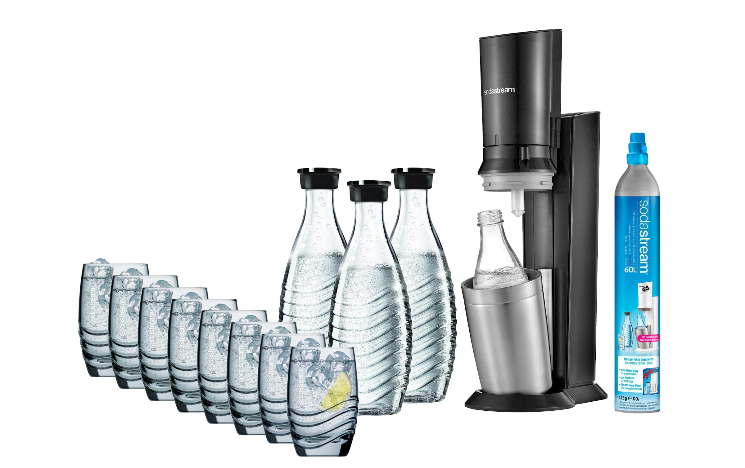 SodaStream Wassersprudler »CRYSTAL Megapack Special«