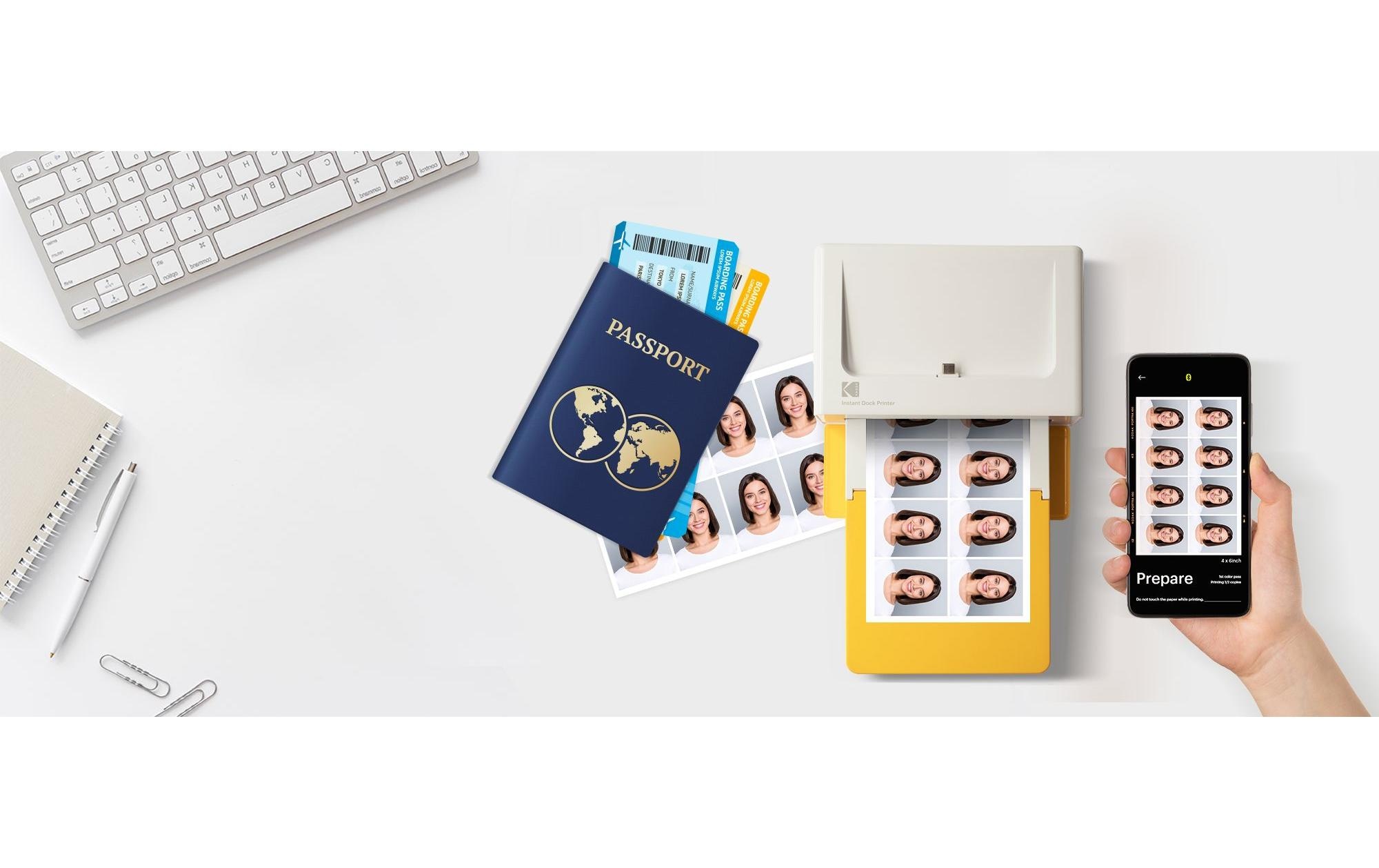 Kodak Fotodrucker »Instant Dock - Weiss«