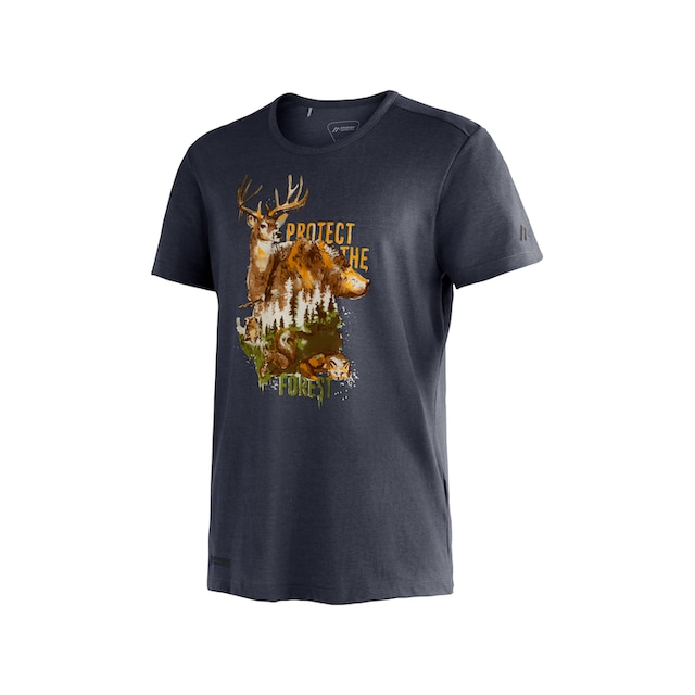 Maier Sports T-Shirt »Burgeis 18 M«, Herren Kurzarmshirt mit Print für  Wandern und Freizeit online kaufen | Jelmoli-Versand