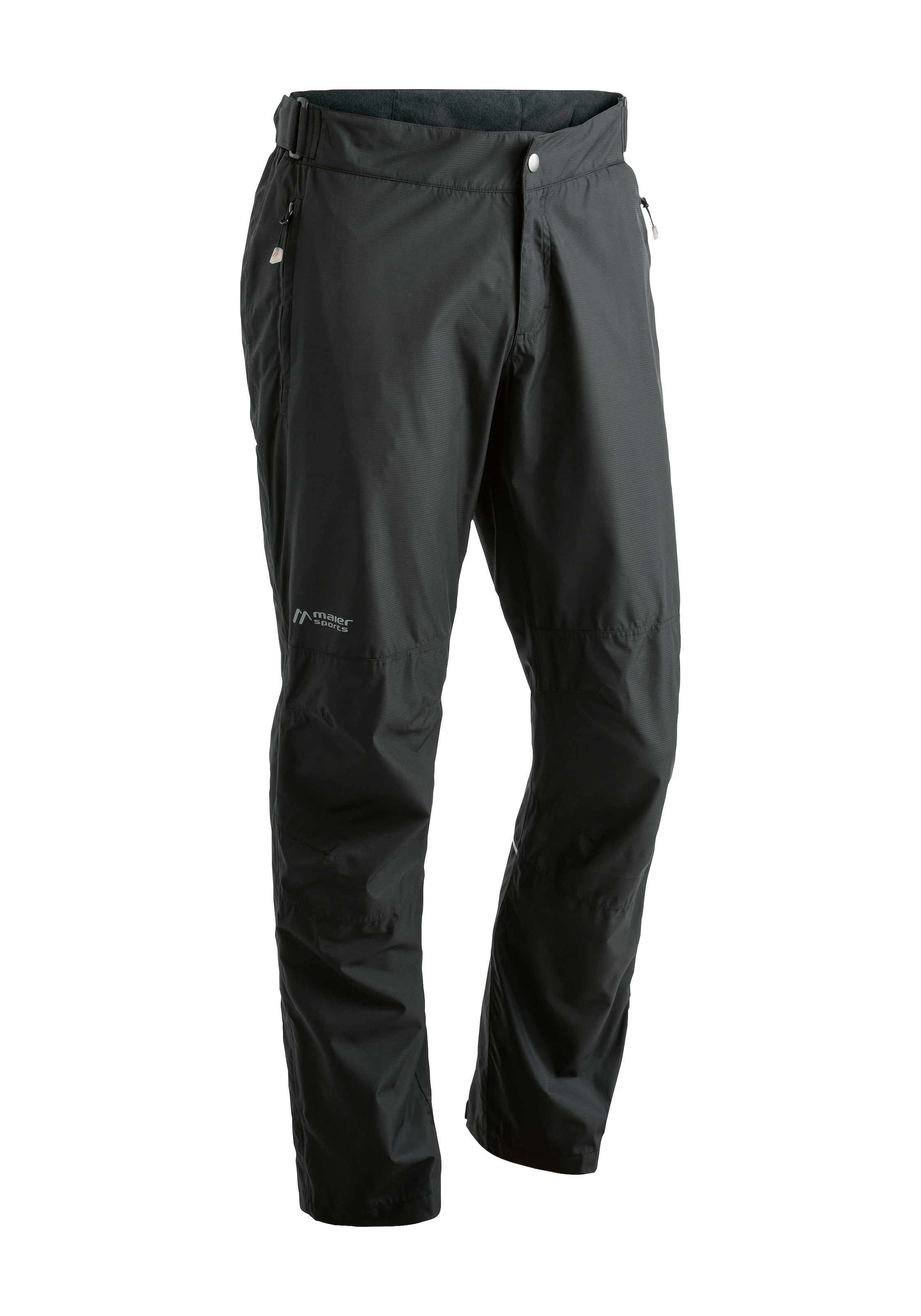 Maier Sports Regenhose "Raindrop M" Herren Outdoorhose, wasserdicht winddicht, auch als Überhose nutzbar