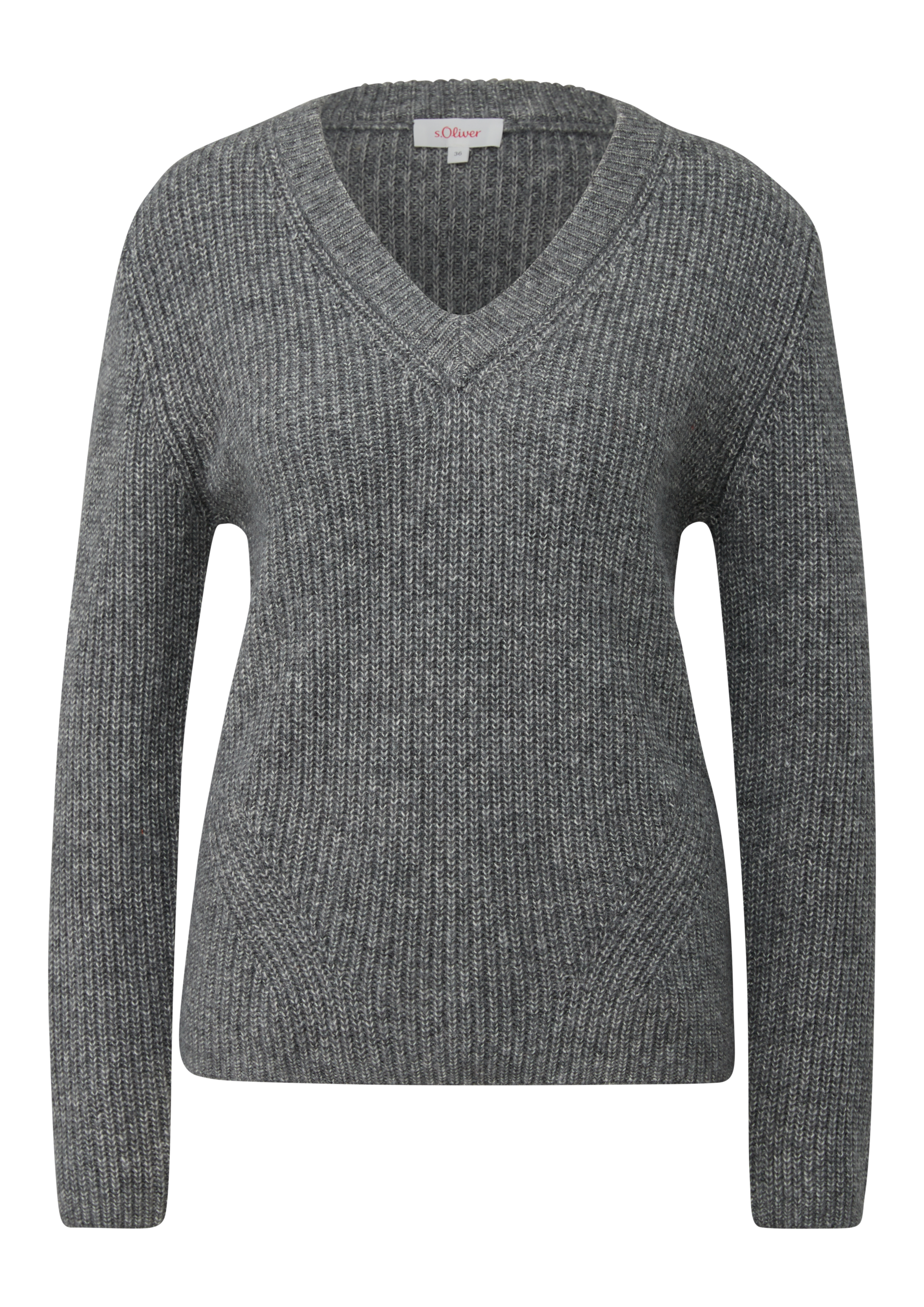 s.Oliver Strickpullover, in Melange Optik