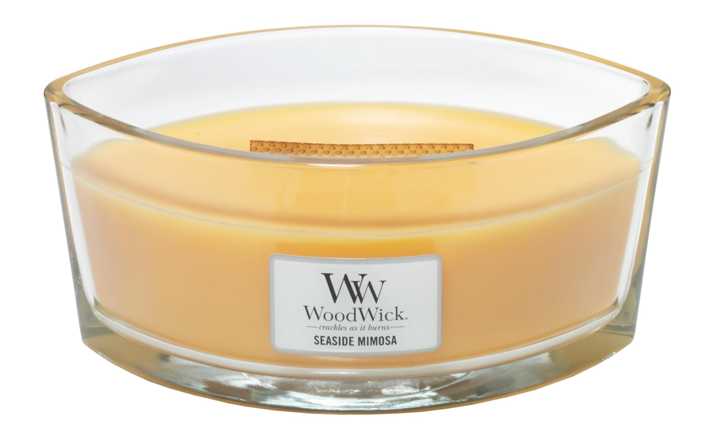 Woodwick Duftkerze »Seaside Mimosa Ellipse«