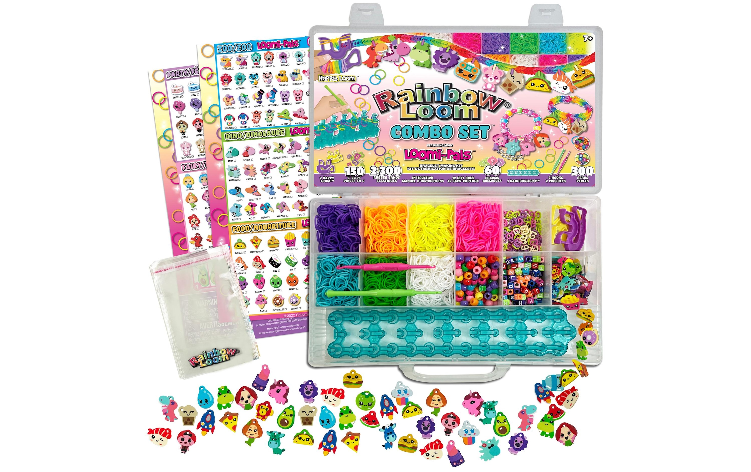 Bandai Kreativset »Rainbow Loom Combo Set – Loomi-Pals«