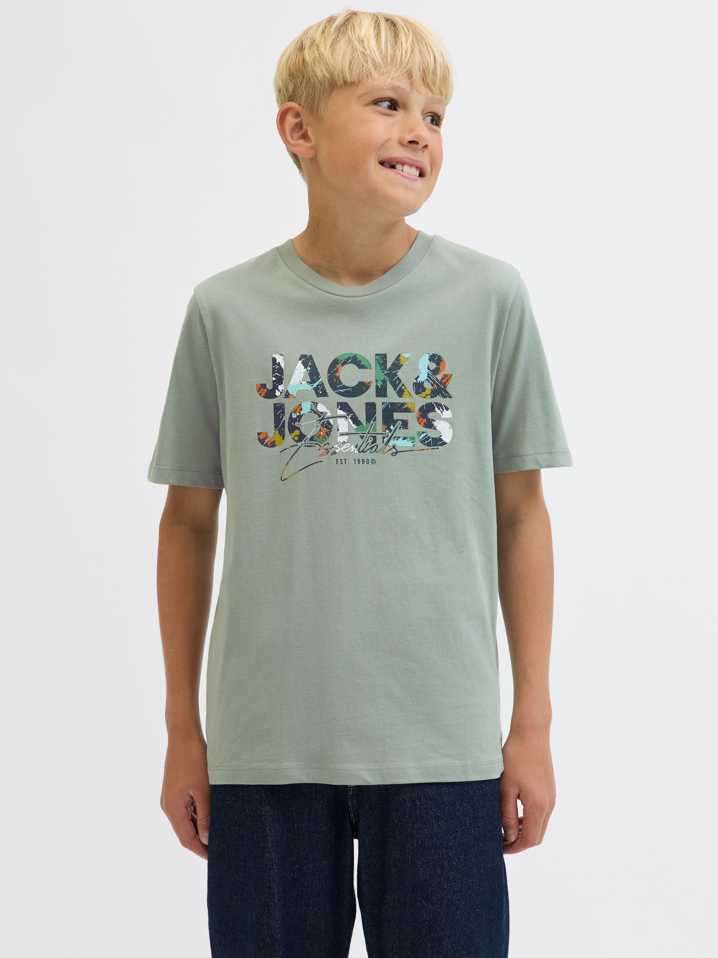 Jack & Jones Junior T-Shirt »JJGEPLAS TEE SS CREW NECK 3PK MP JNR«, (Packung, 3 tlg.)