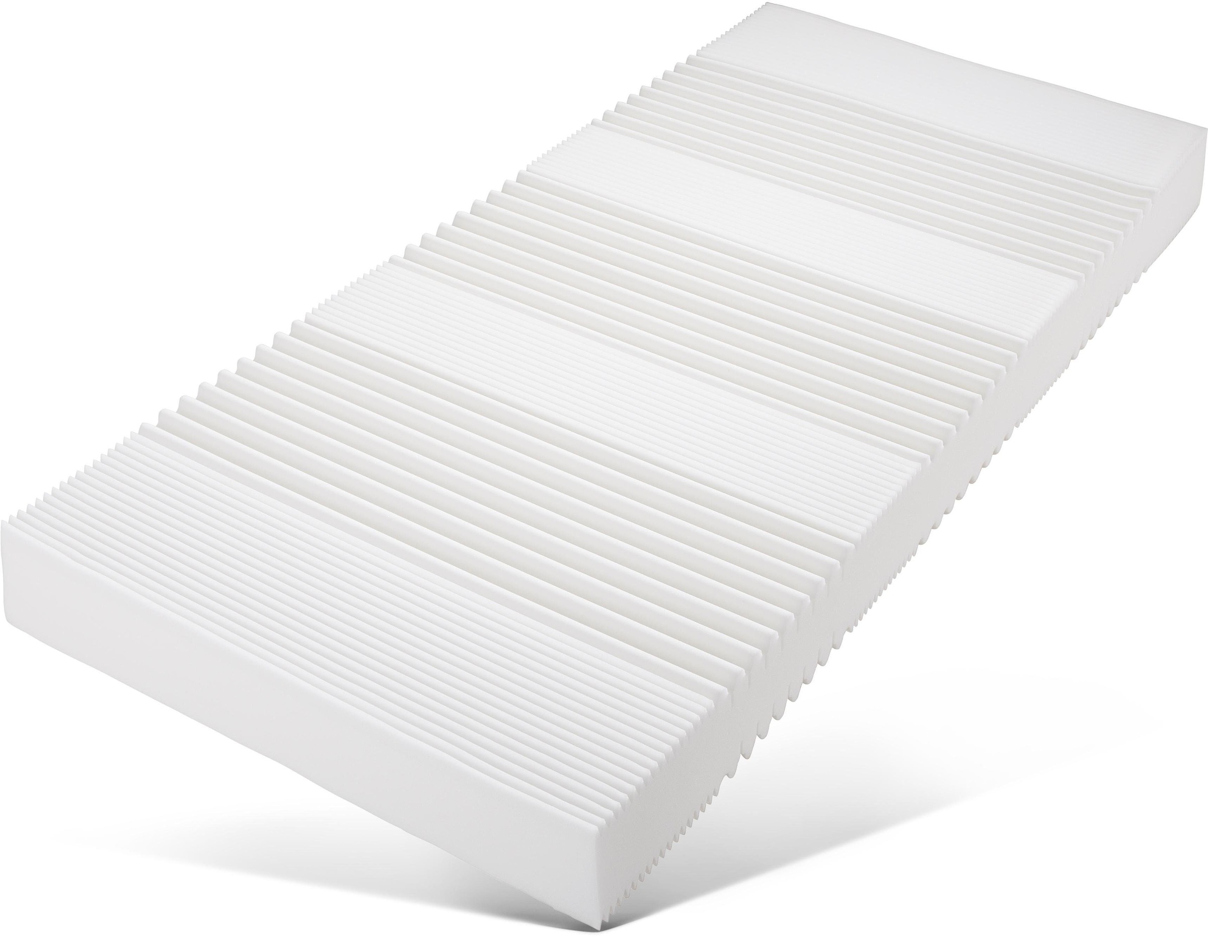 Beco Komfortschaummatratze "Active Greenfirst Matratze im Doppelpack, 90x200 cm & mehr" 18 cm hoch Raumgewicht: 28 kg/m³ Set, 2 Stk. tlg. Punktelastische Wendematratzen