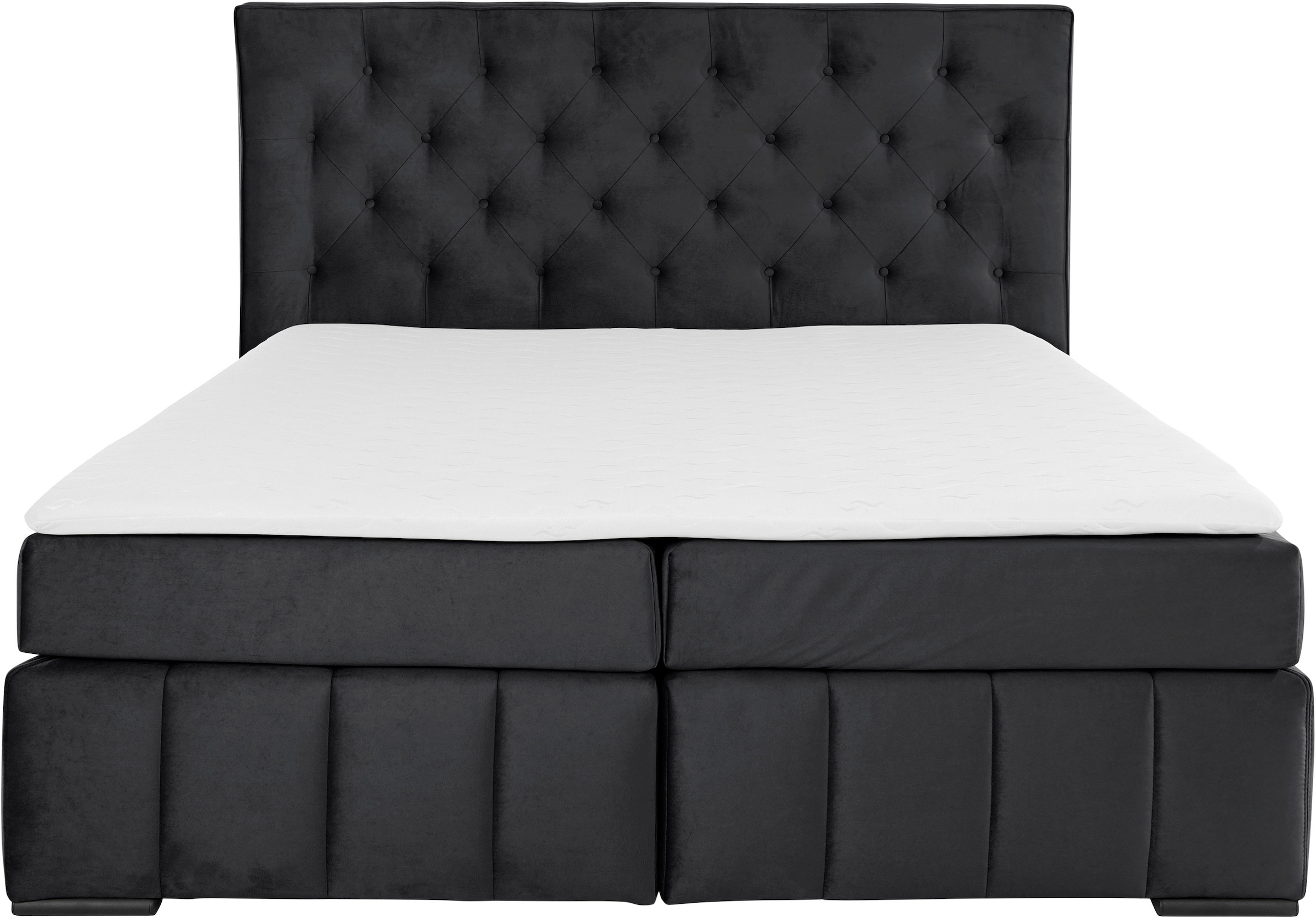 COLLECTION AB Boxbett »Vancouver«, inkl. Topper, 3 Matratzenarten und in H2, H3 und H4 wählbar
