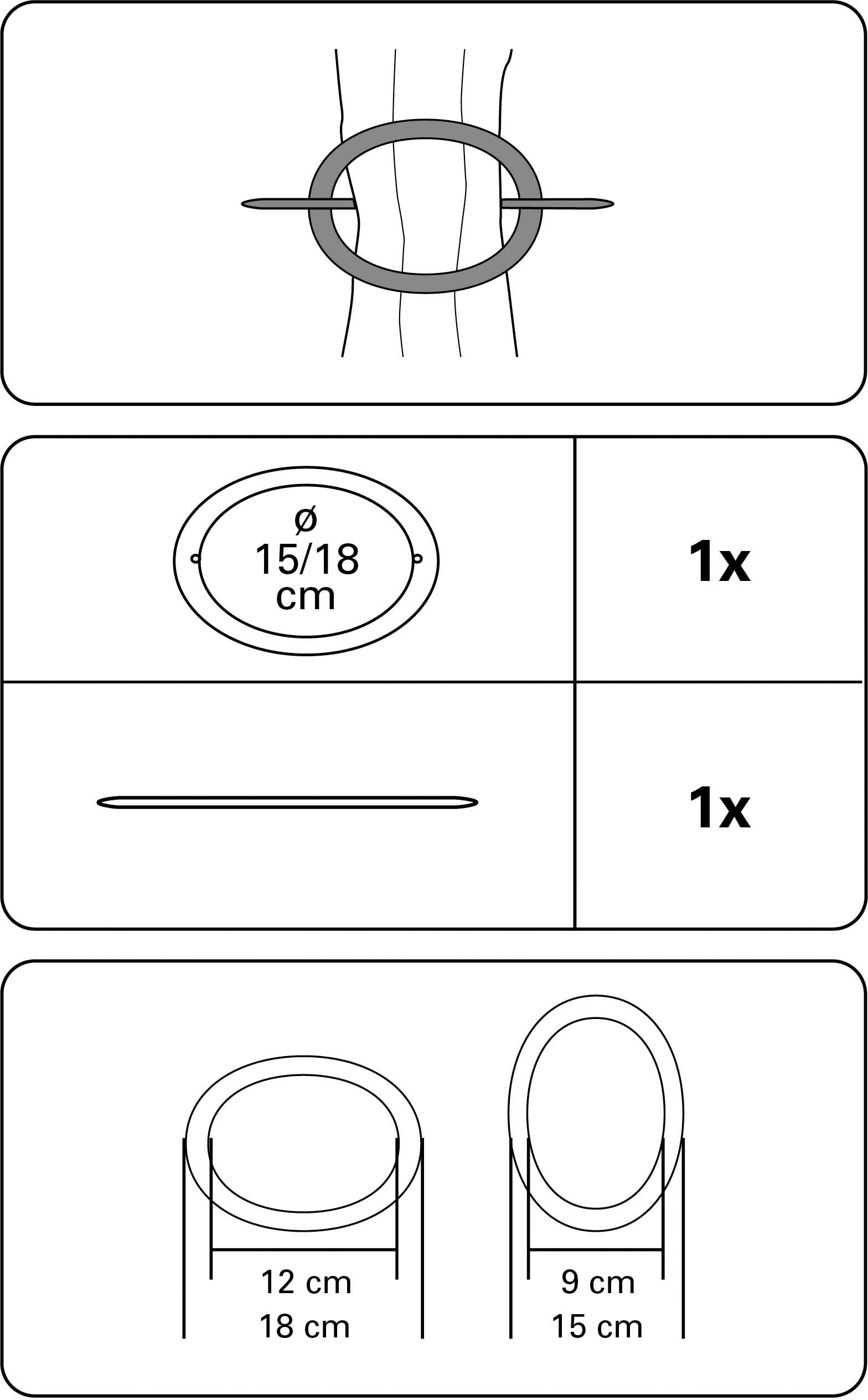 GARDINIA Dekoklammer »Dekoring Oval, Kunststoff«, (1 St.), zum Drapieren  online bestellen | Jelmoli-Versand