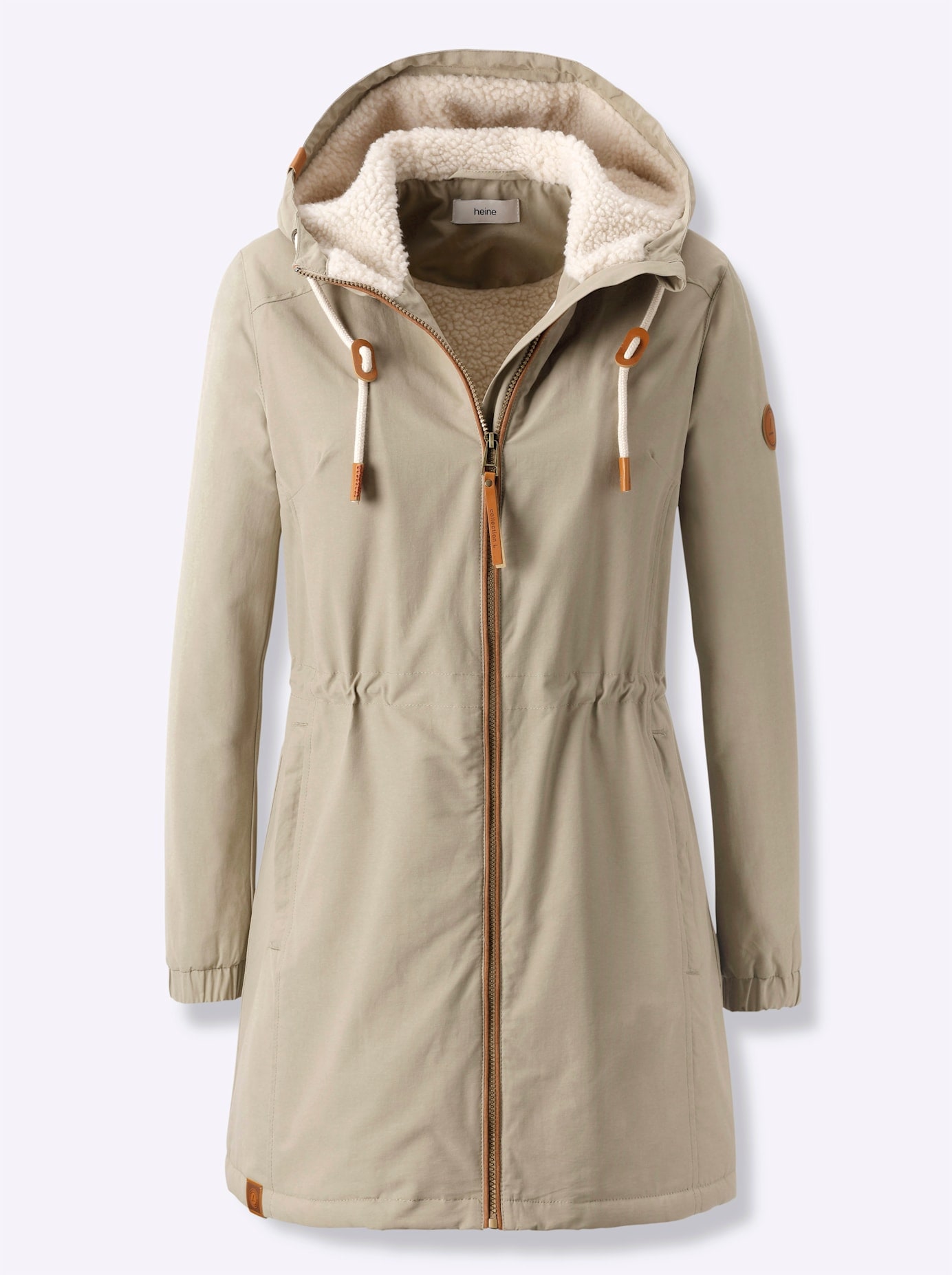 Casual Looks Parka mit Kapuze