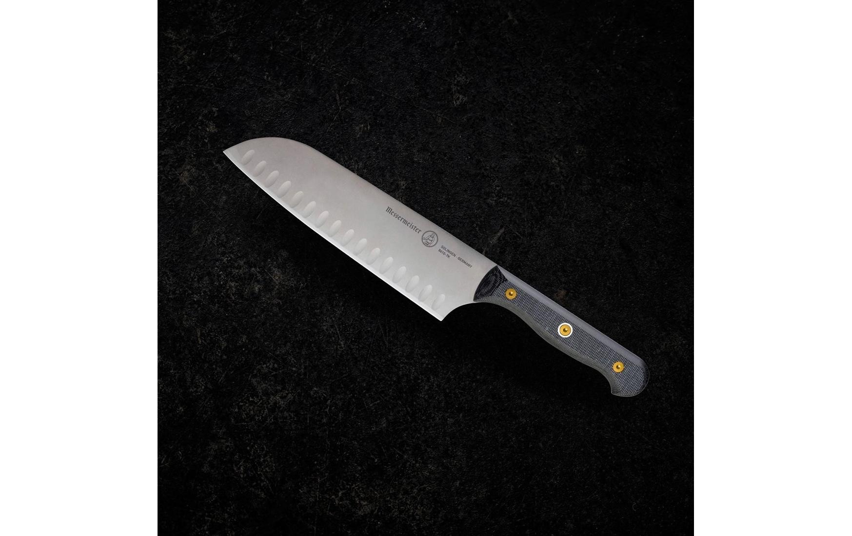 Kochmesser »Messermeister Custom Grau/Schwarz«, (1 tlg.)