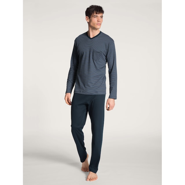 CALIDA Pyjama »Relax Streamline«, mit aufgesetzter Brusttasche online  shoppen | Jelmoli-Versand