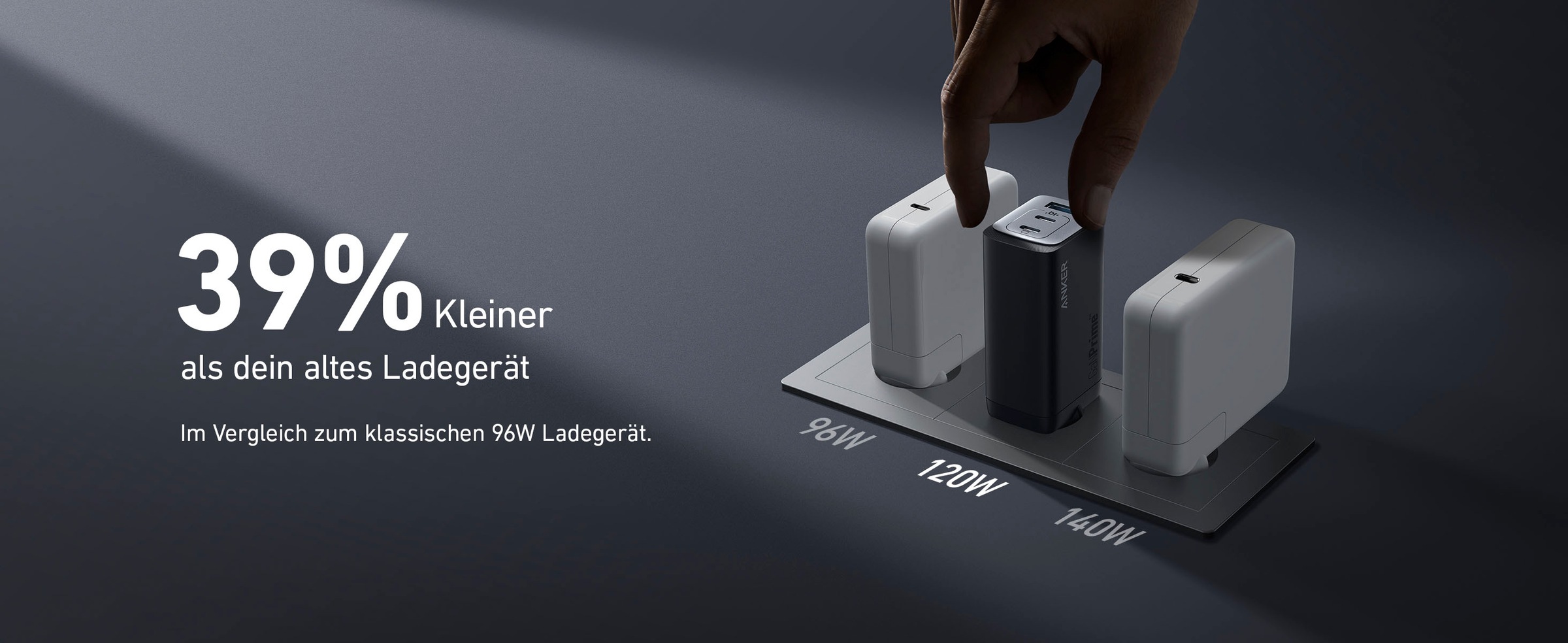 Anker Smartphone-Ladegerät »737 GaN III 3-Port«