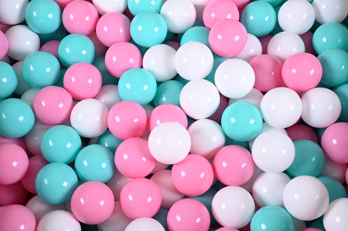 Knorrtoys® Bällebad »Soft, Grey White Stars«, mit 300 Bällen rose/creme/lightBlue; Made in Germany