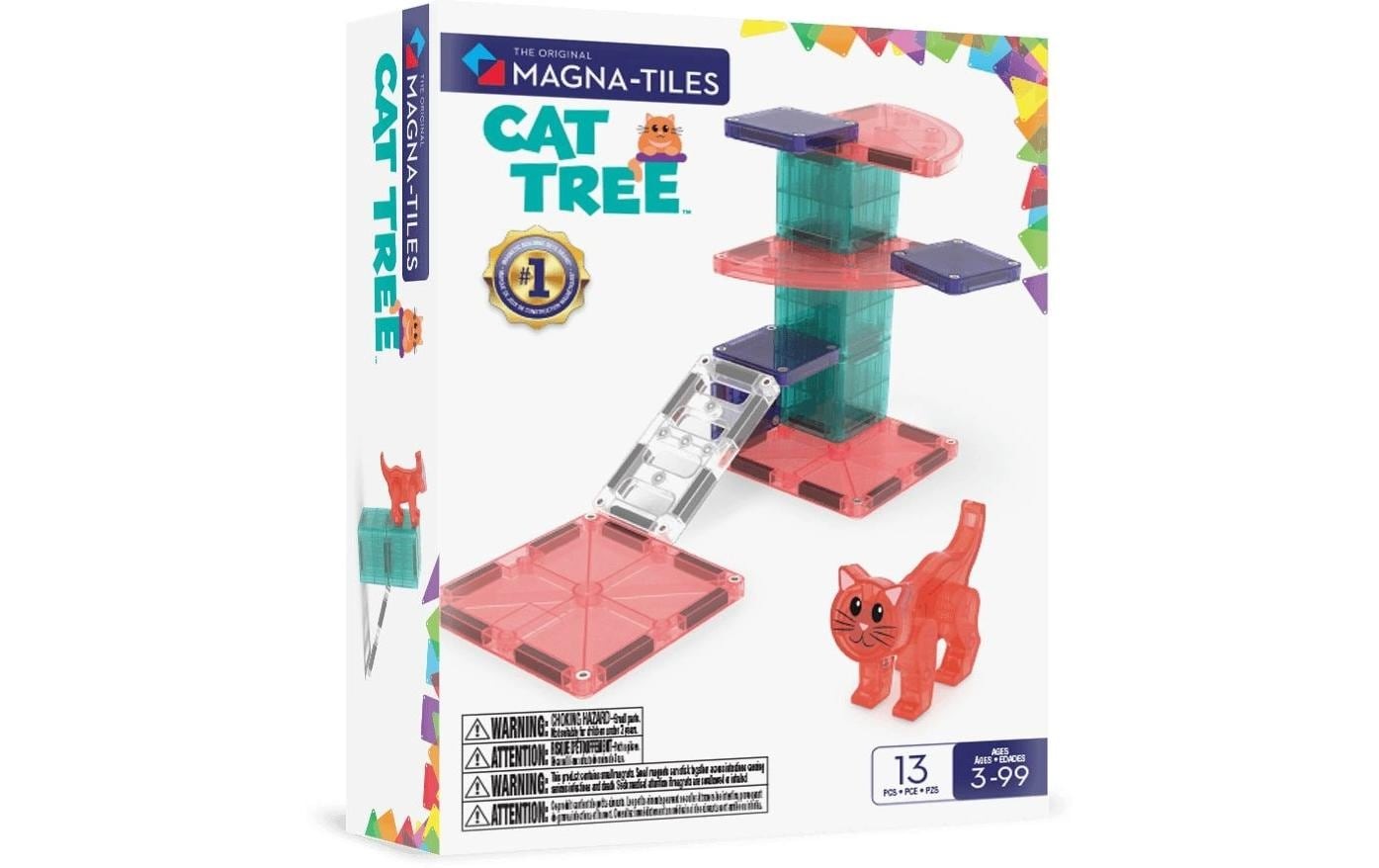 Steinbaukasten »Magna-Tiles Cat Tree 13 Teile«
