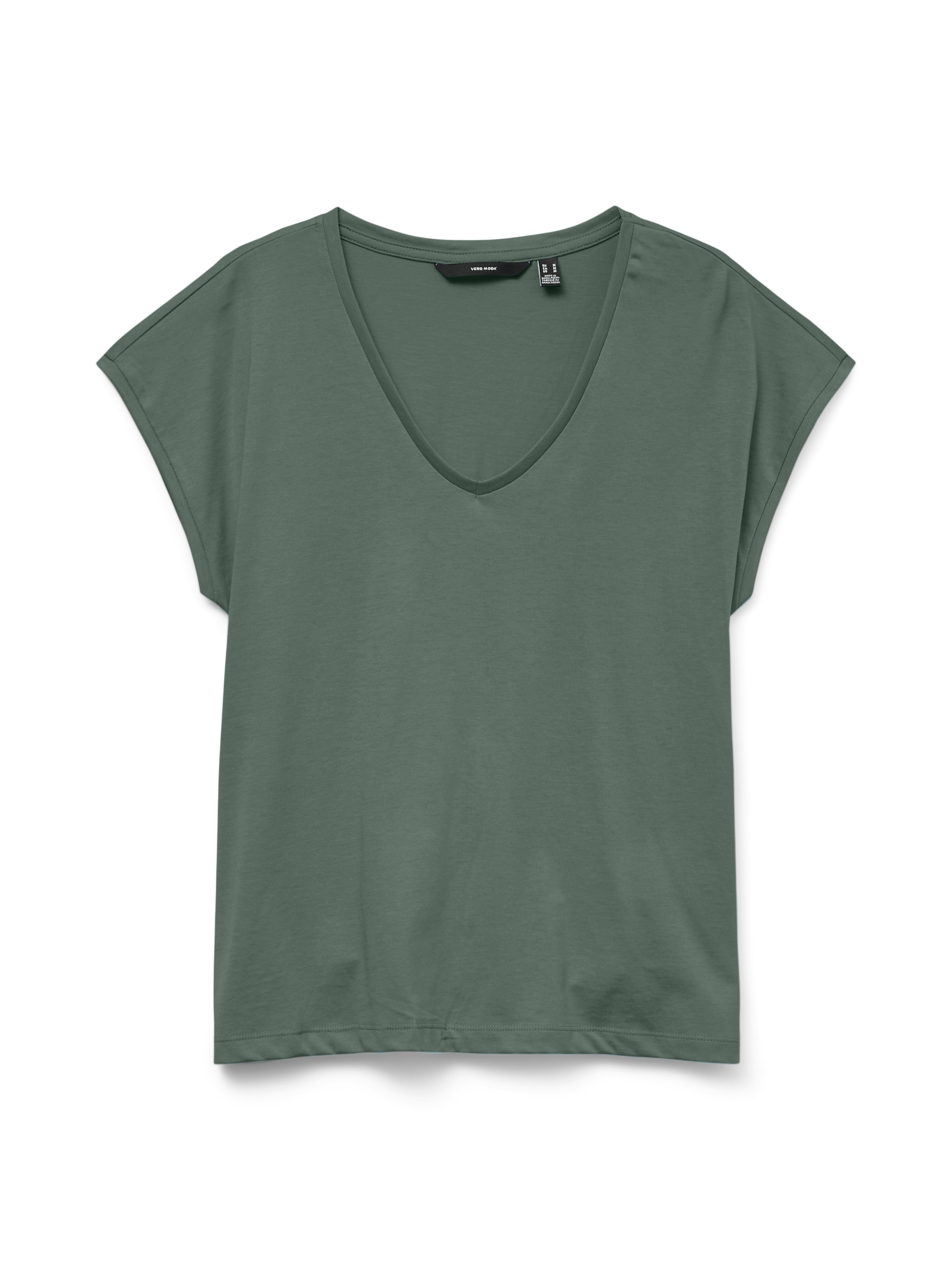Vero Moda Kurzarmshirt »VMLUNA SS V-NECK TEE JRS NOOS«
