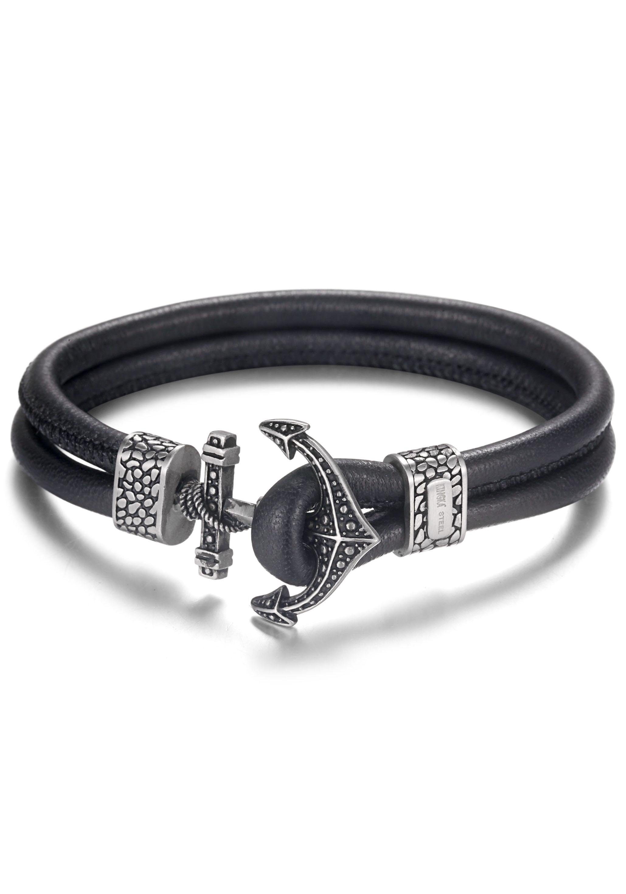♕ Kingka Armband »Anker, SLB1882« online bestellen | Jelmoli-Versand | Edelstahlarmbänder