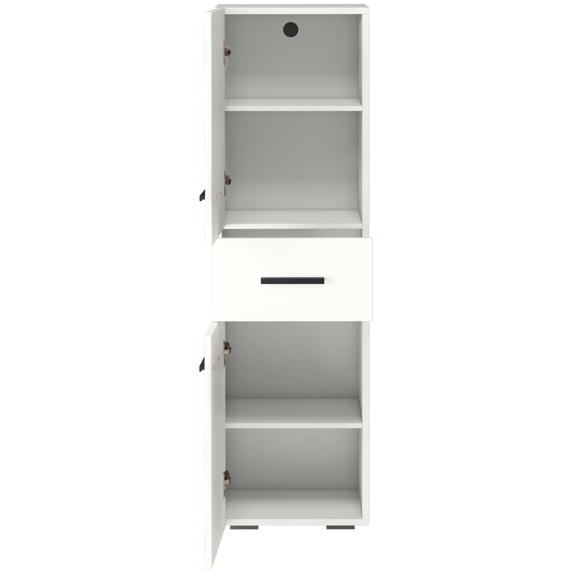 INOSIGN Midischrank »Skara«, verstellbarer Einlegeböden hinter jeder Tür, Breite 38 cm, Höhe 130 cm