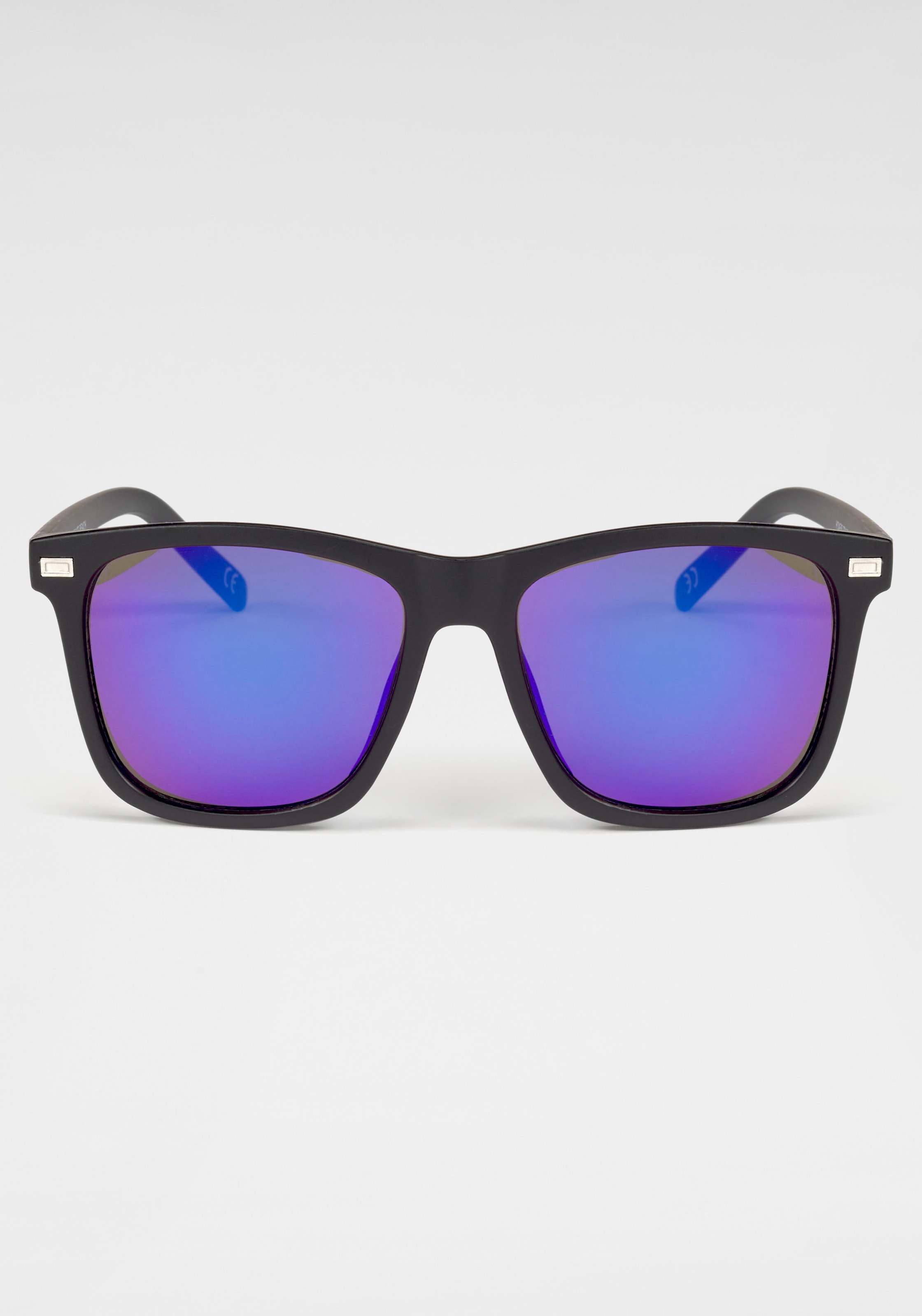 Venice Beach Sonnenbrille, Eckige Vollrandsonnenbrille aus Kunststoff
