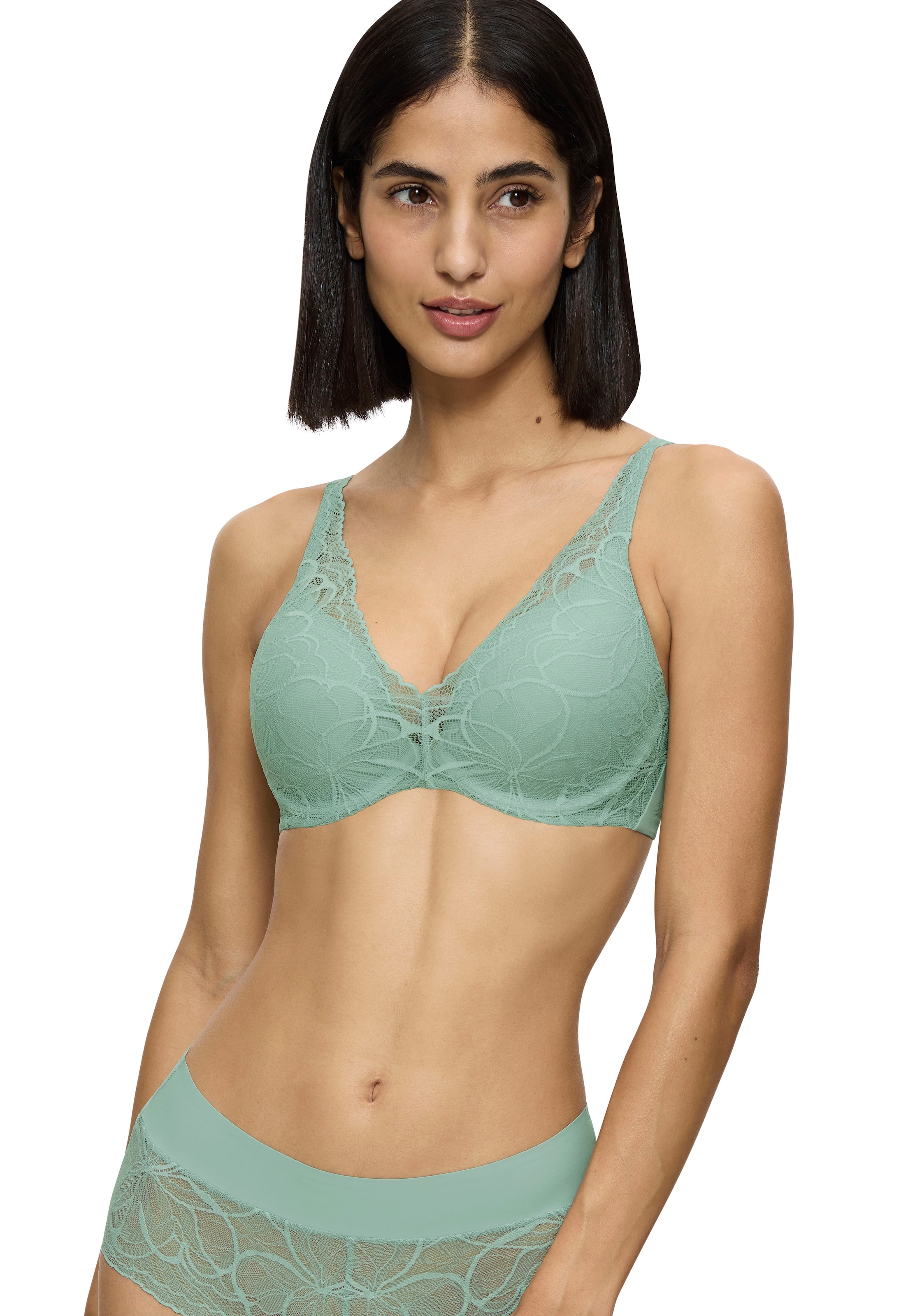Triumph Bügel-BH »Body Make-Up Illusion Lace« mit Stretch-Spitze und Lifting-Effekt