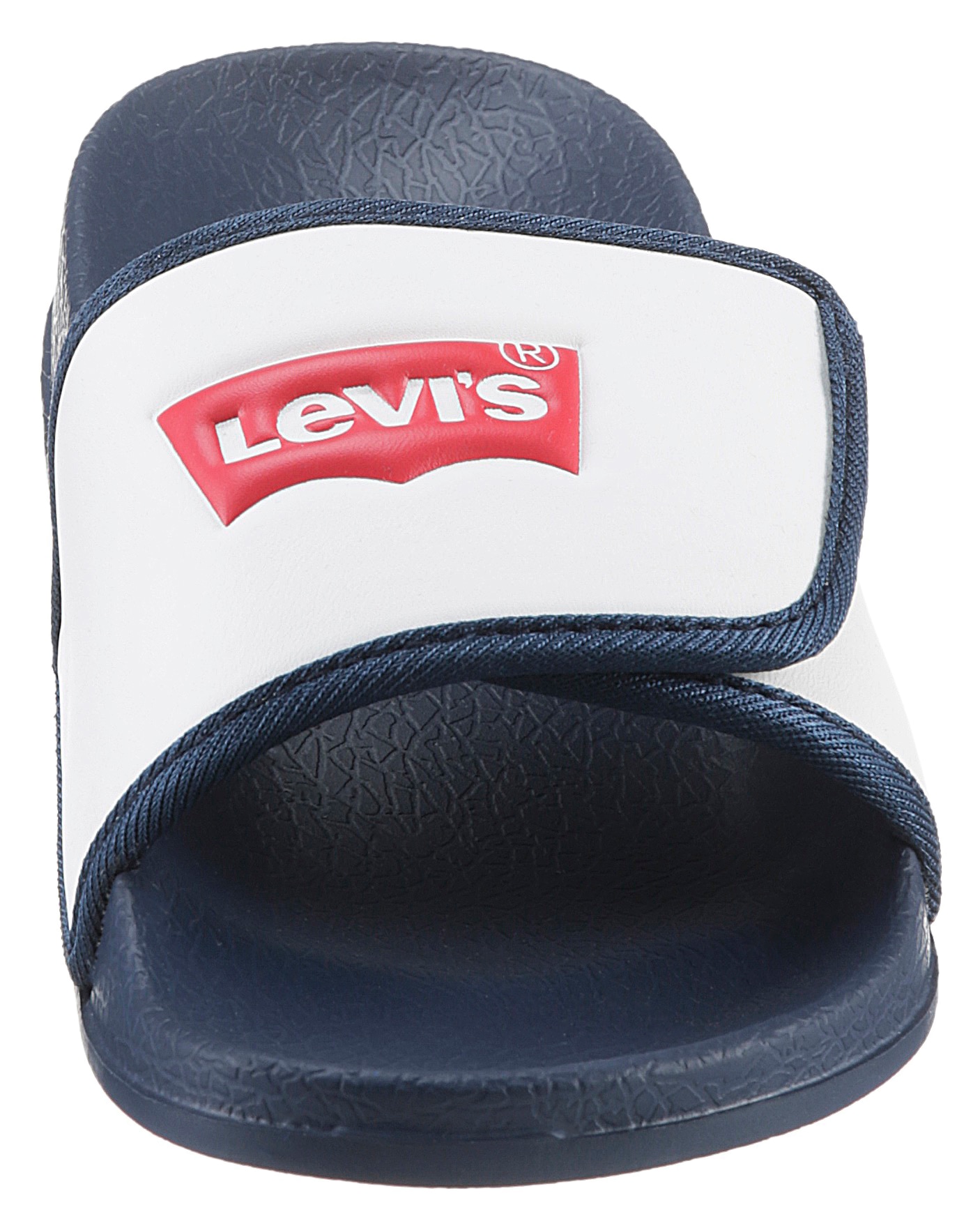 Levi's® Kids Badepantolette »Levi´s GAME«, Sommerschuh, Schlappen, Badeschuh, Poolslides mit Klettverschluss