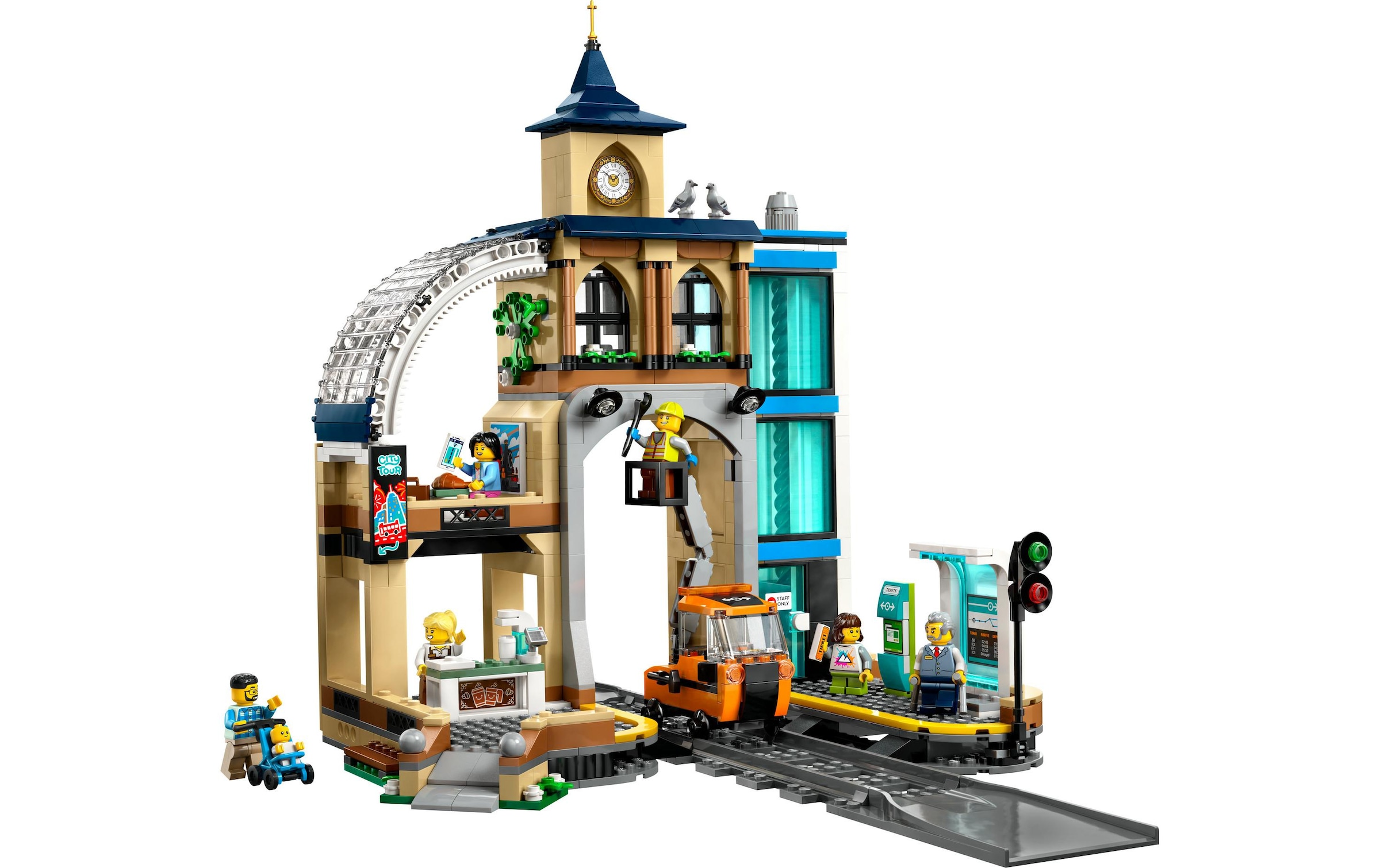 LEGO® Spielbausteine »City Hauptbahnhof 60469«, (752 St.)