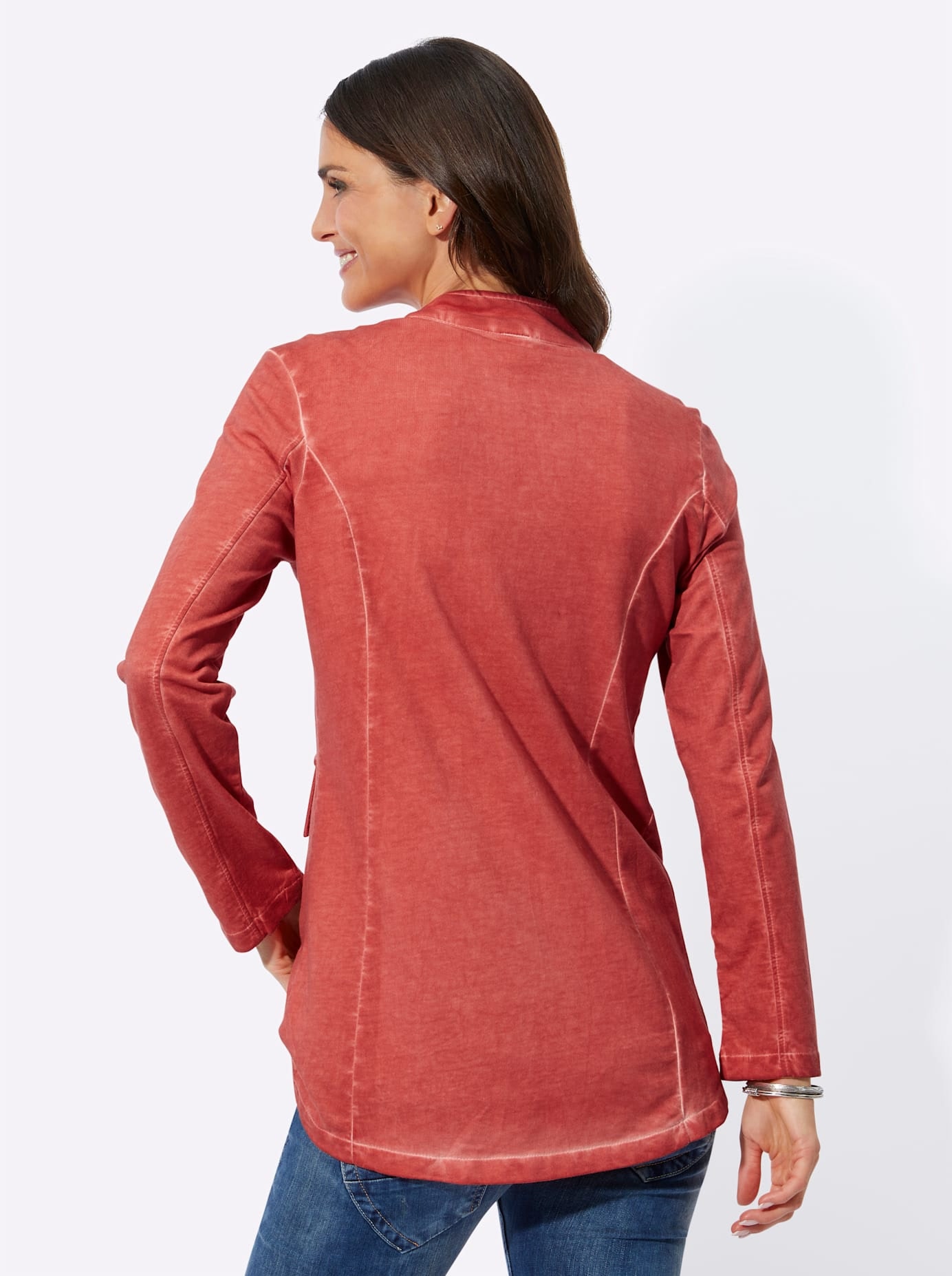 Inspirationen Shirtjacke »Sweatjacke«, (1 tlg.)