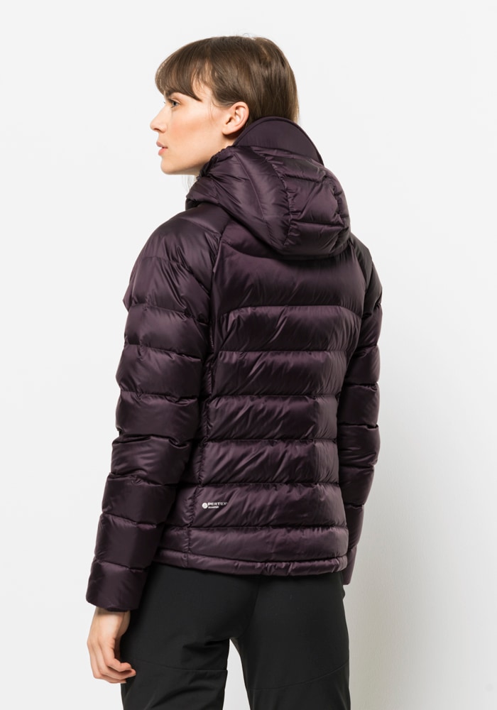 Jack Wolfskin Daunenjacke »NEBELHORN DOWN HOODY W«, mit Kapuze