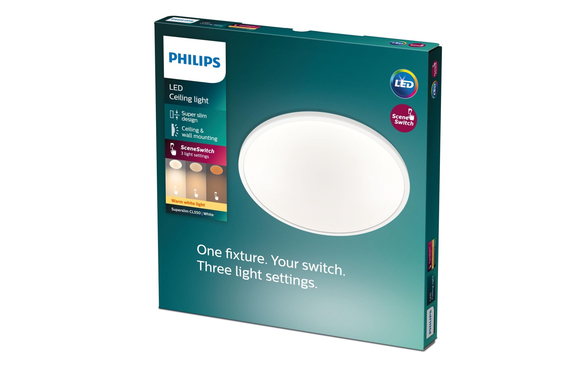 Philips Deckenleuchte »3-in-1 SceneS«, 1 flammig